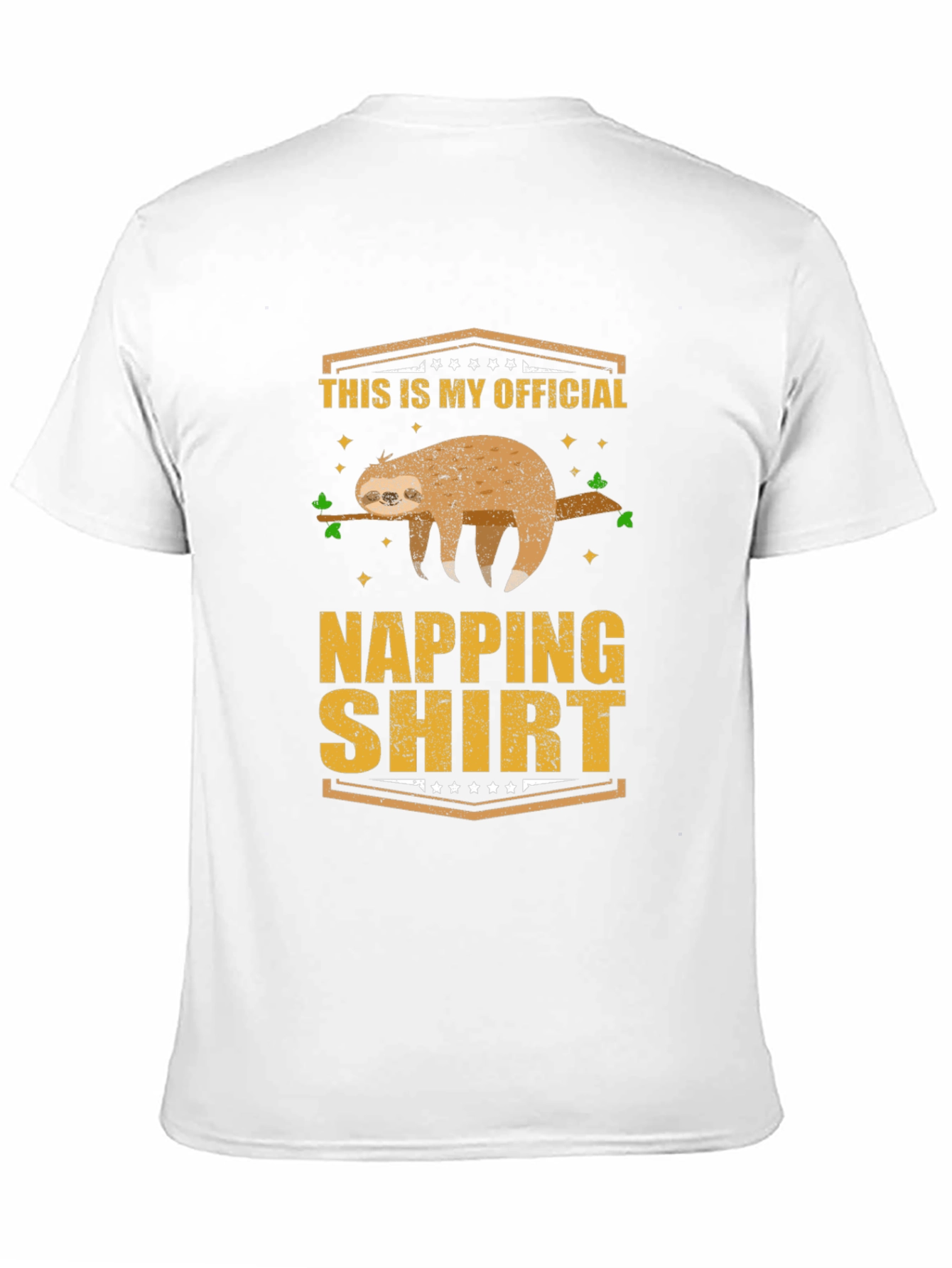 Official Napping Shirt Sloth Tee