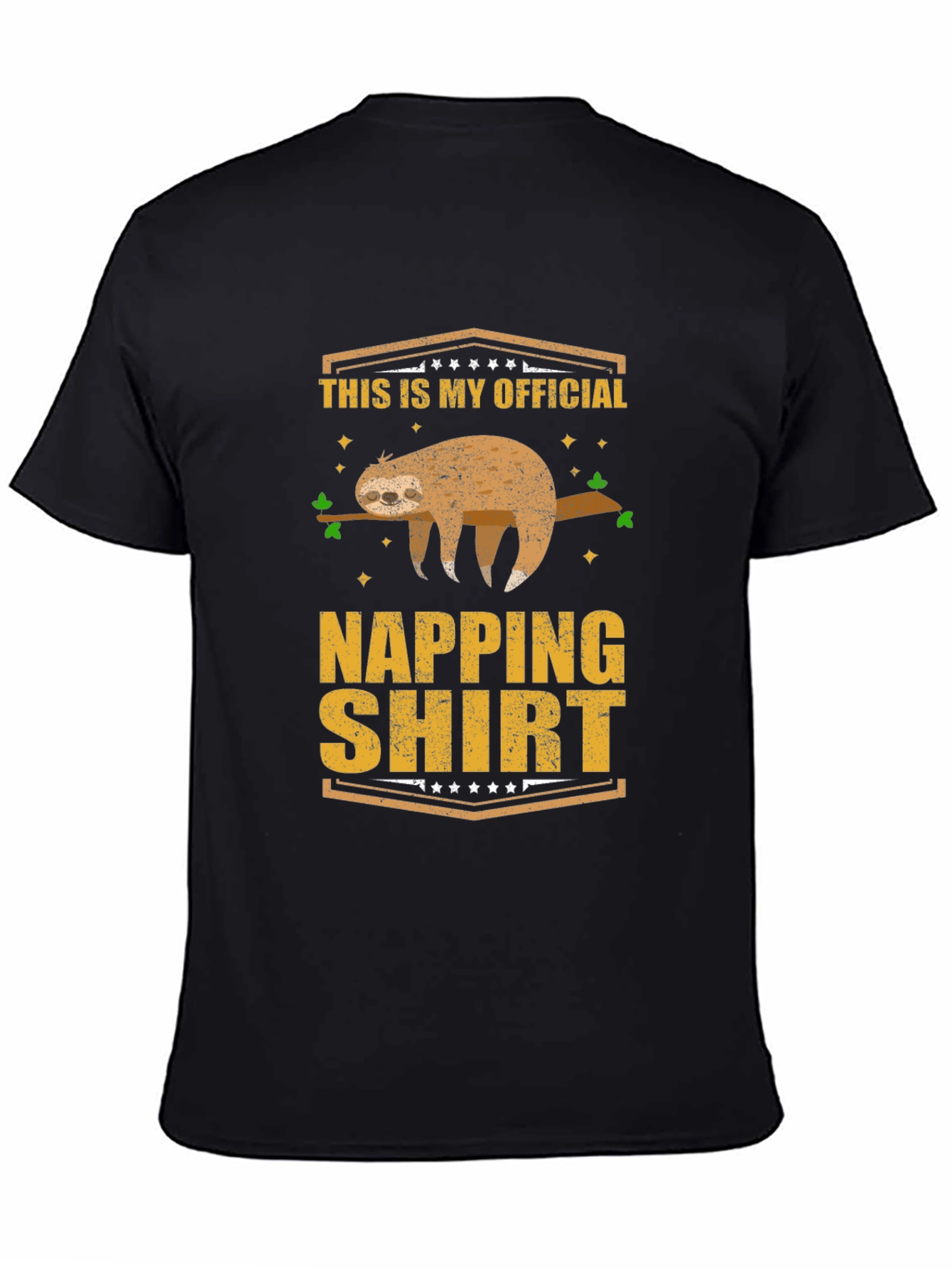 Official Napping Shirt Sloth Tee