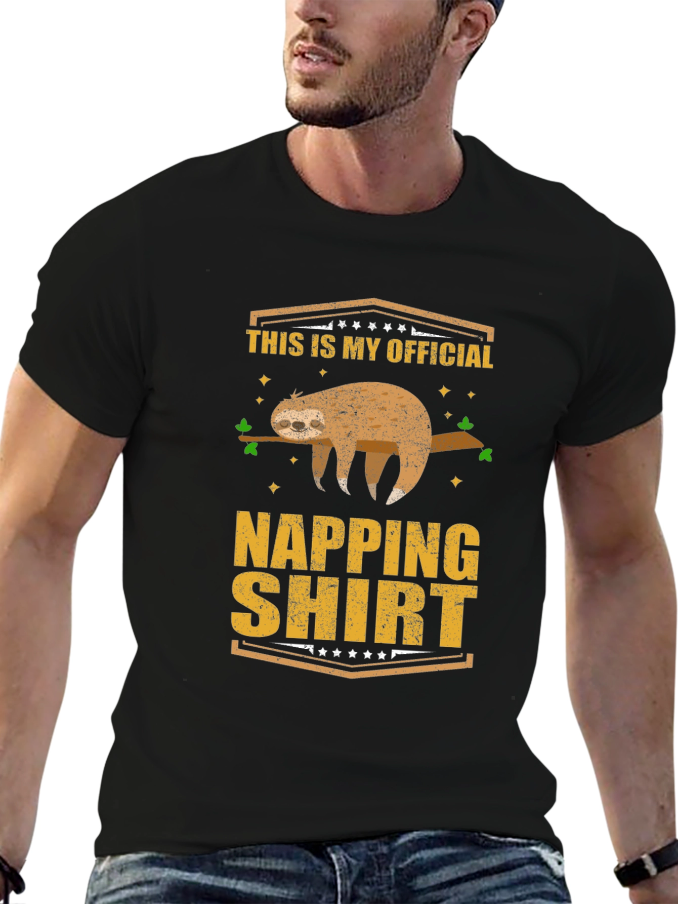 Official Napping Shirt Sloth Tee