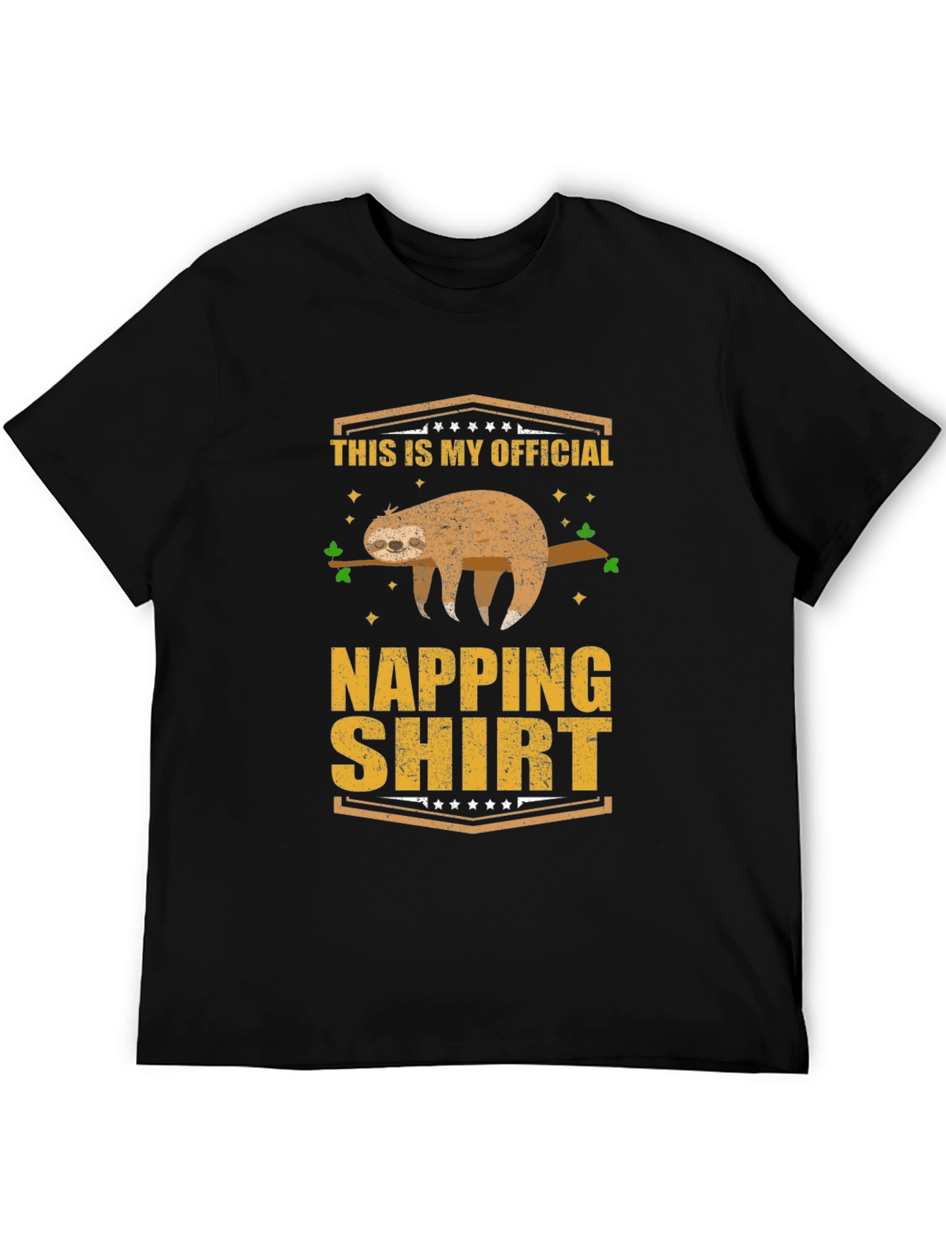 Official Napping Shirt Sloth Tee