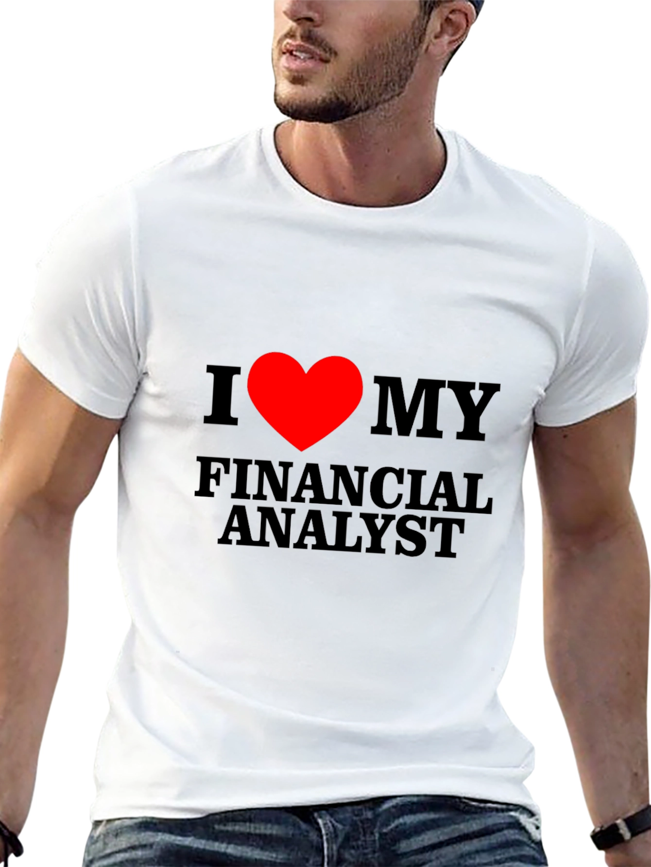 I Heart My Financial Analyst T-Shirt