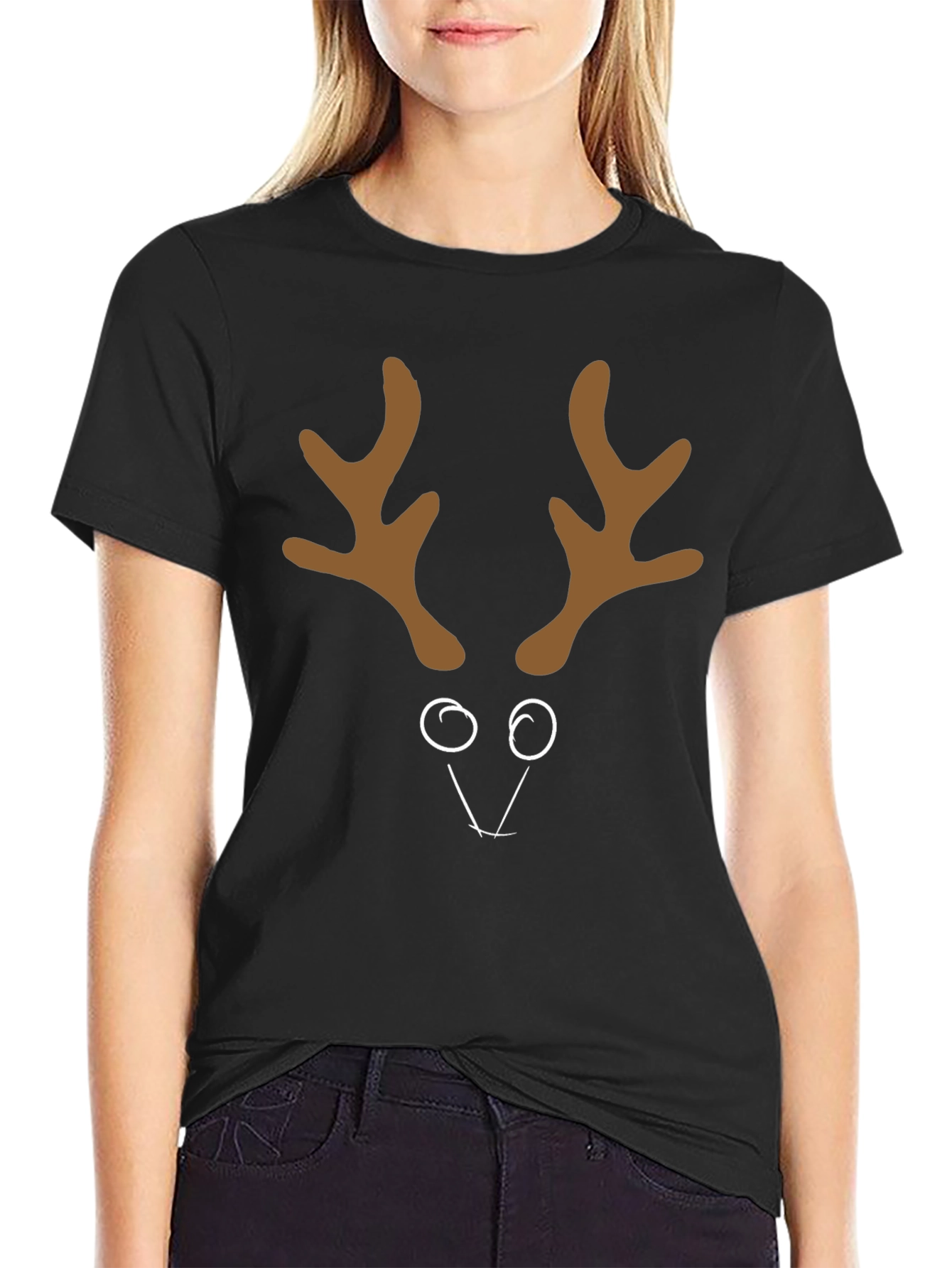 Reindeer Antler Graphic Tee