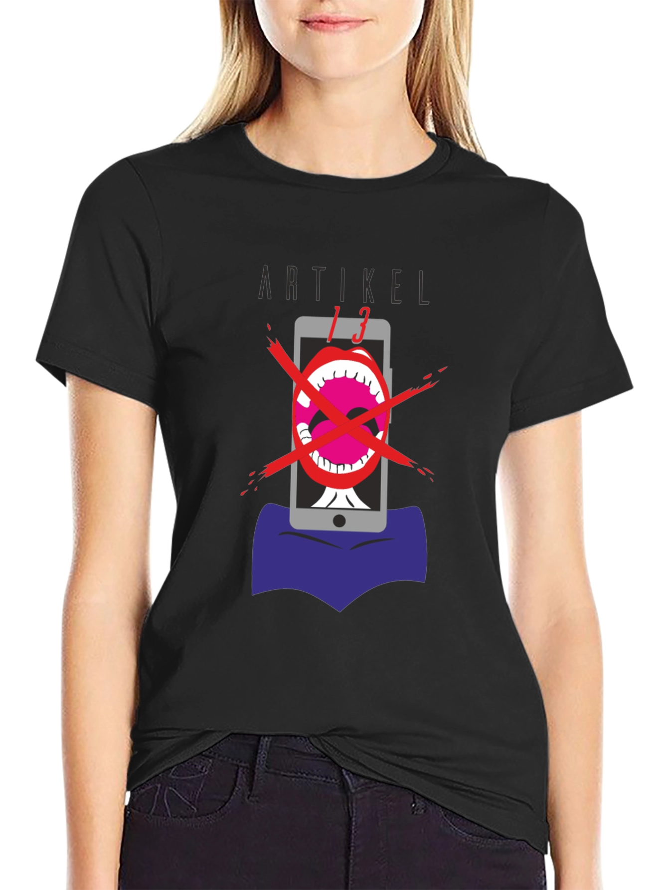 Artikel 13 Protest T-Shirt