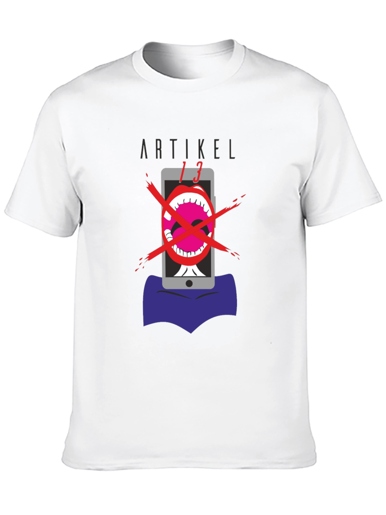 Artikel 13 Protest T-Shirt