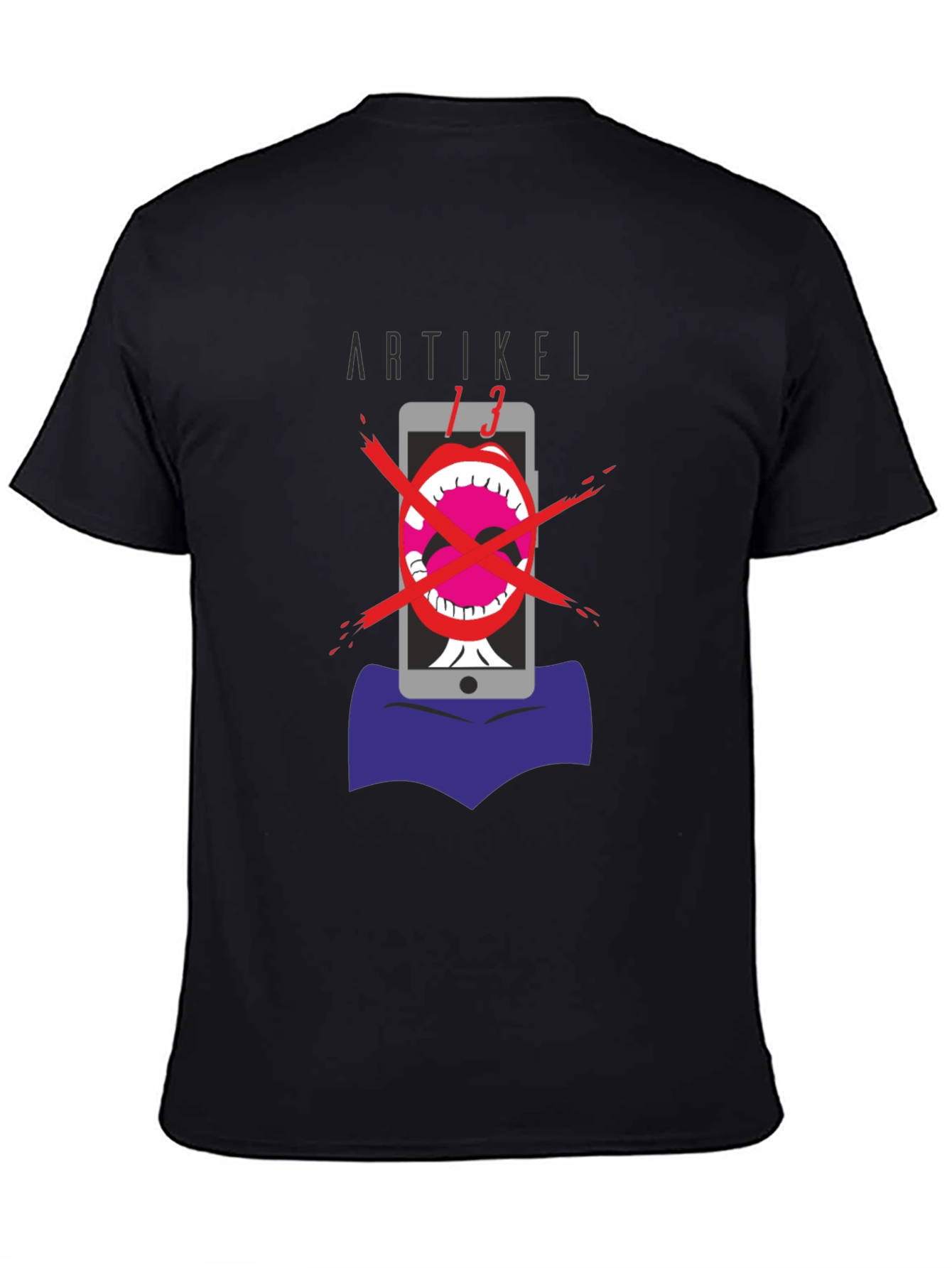 Artikel 13 Protest T-Shirt