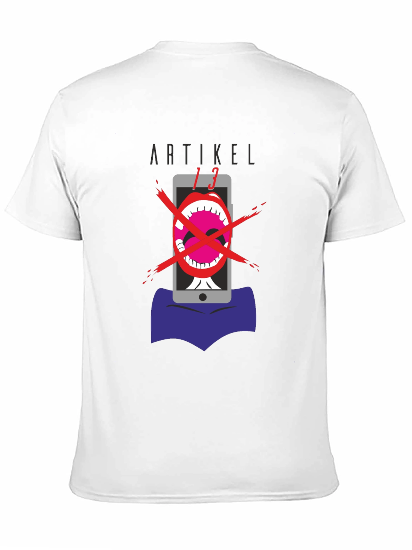 Artikel 13 Protest T-Shirt