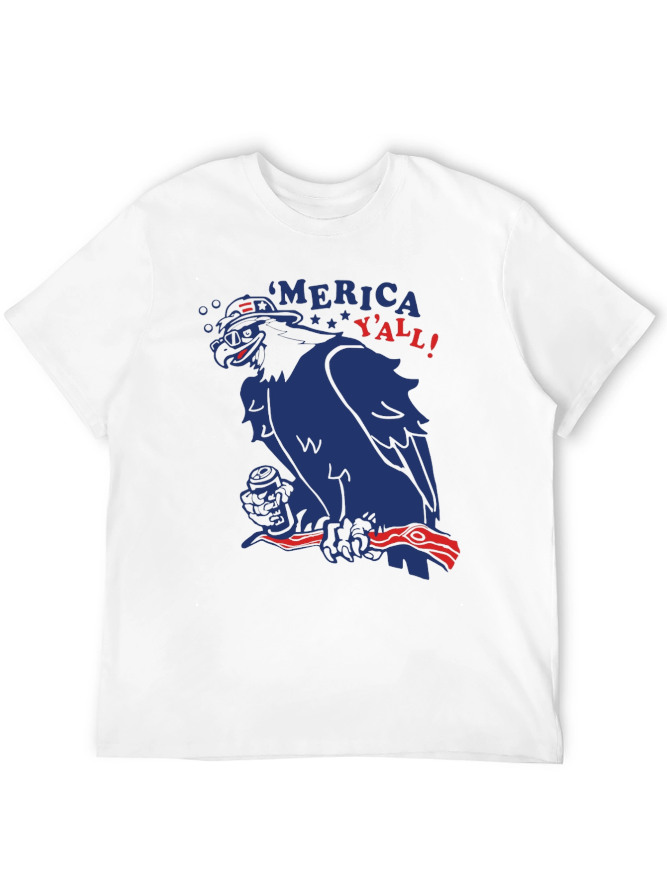 Patriotic Eagle Merica Yall! T-Shirt