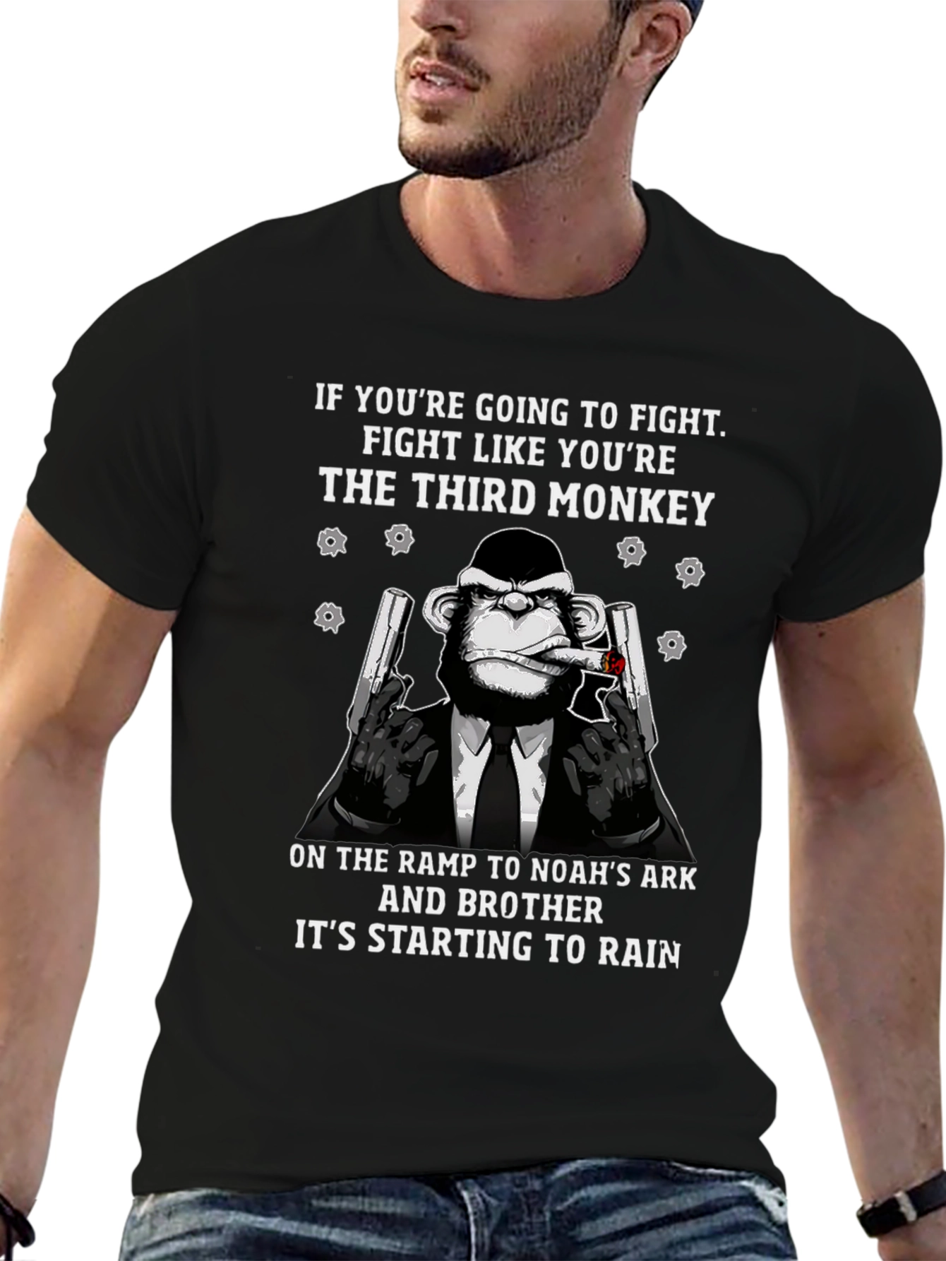 Third Monkey Graphic T-Shirt