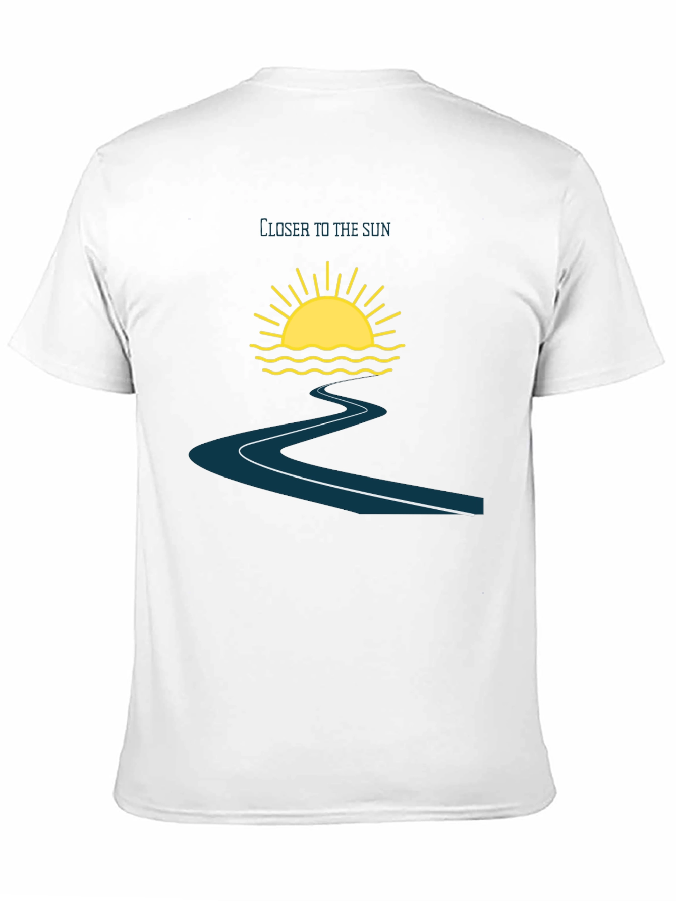 Closer to the Sun Black Graphic Tee