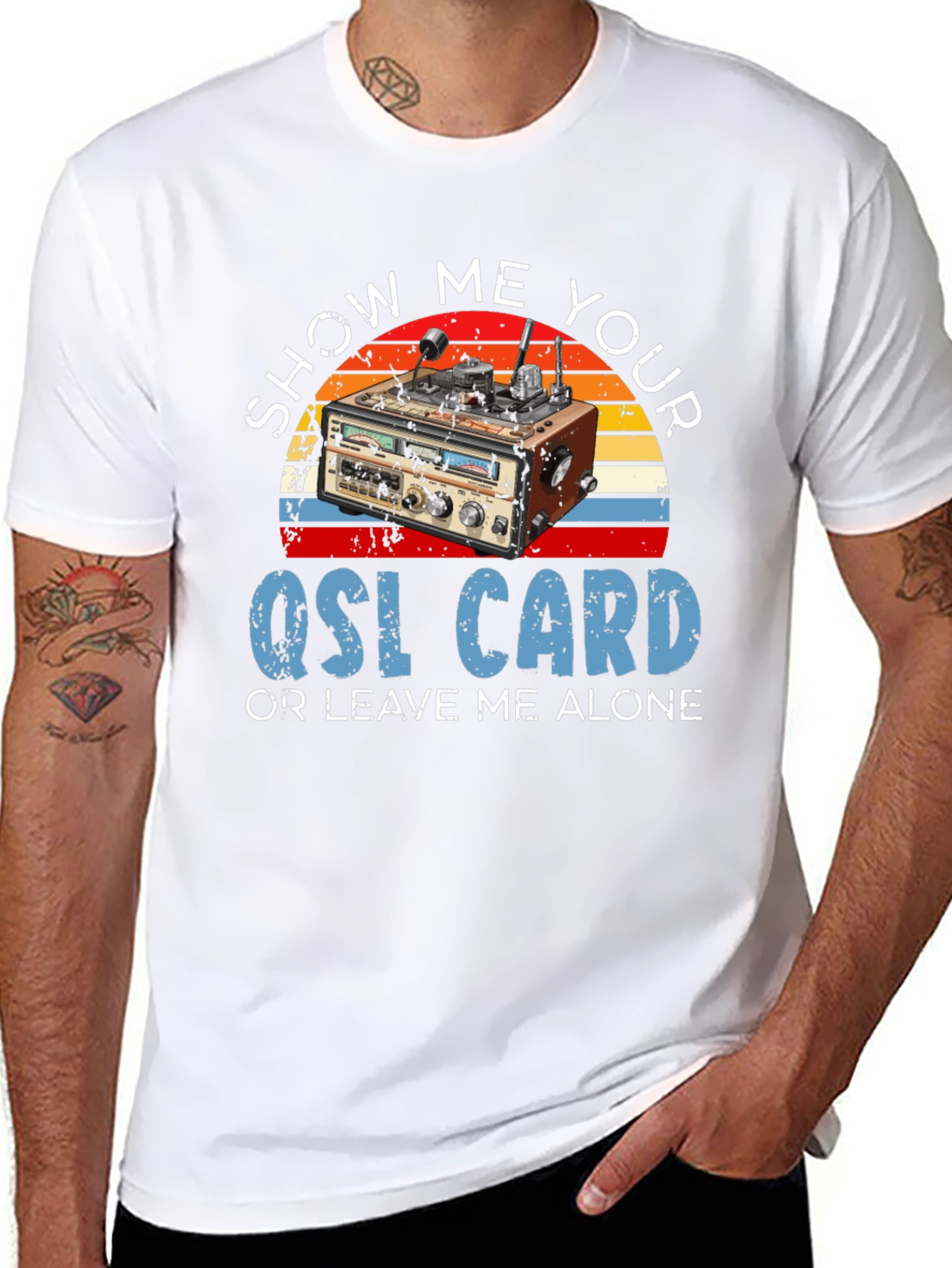 Show Me Your QSL Card T-Shirt