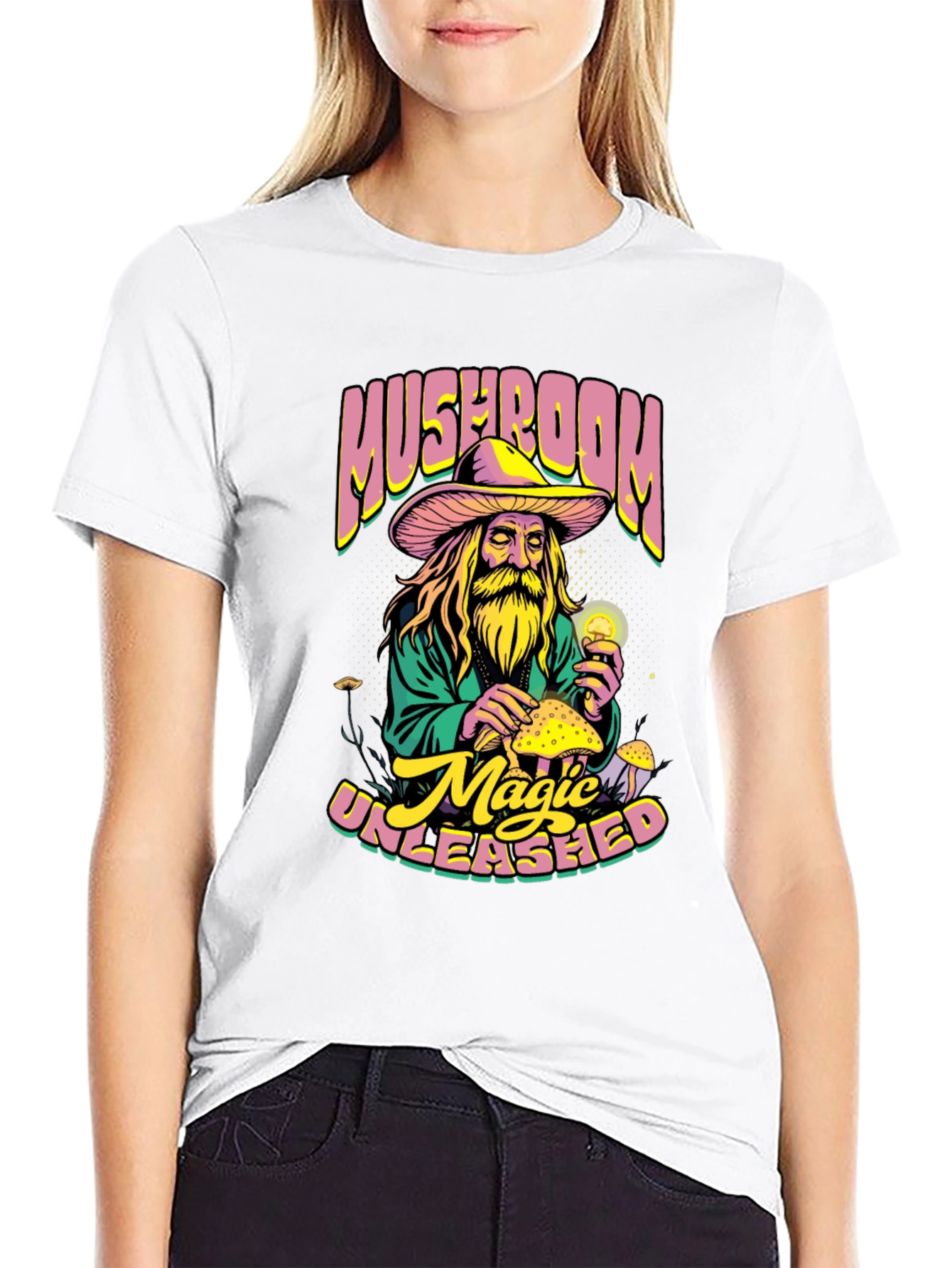 Mushroom Magic Unleashed Graphic Tee