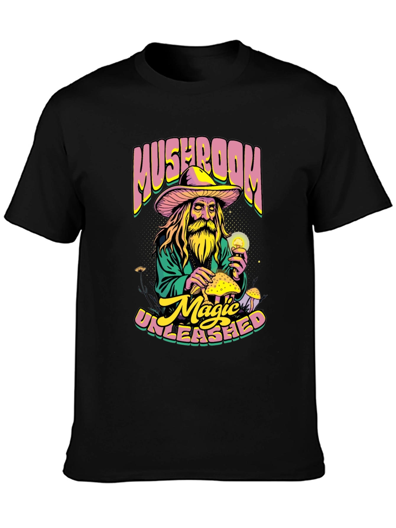 Mushroom Magic Unleashed Graphic Tee