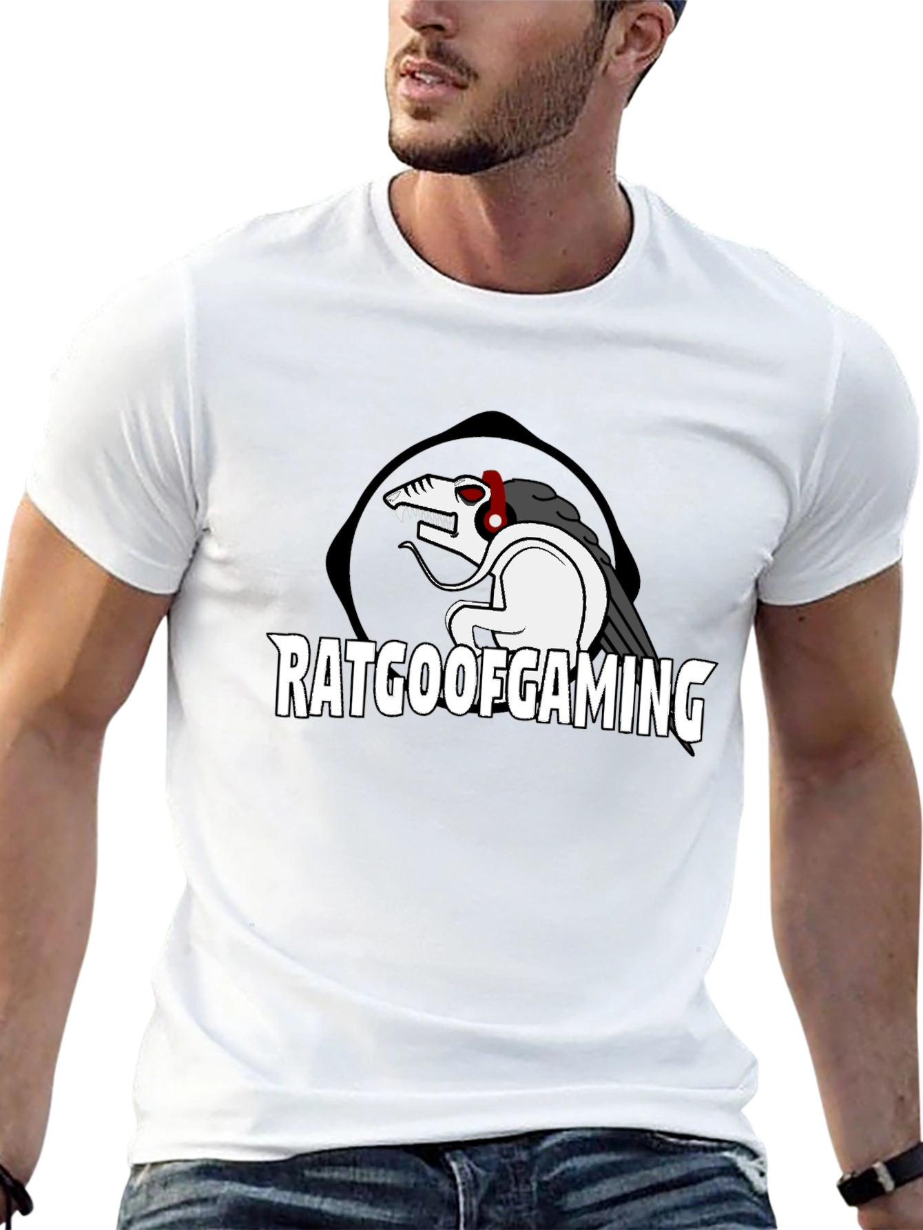 RatGooGaming Black T-Shirt - Gamer Apparel