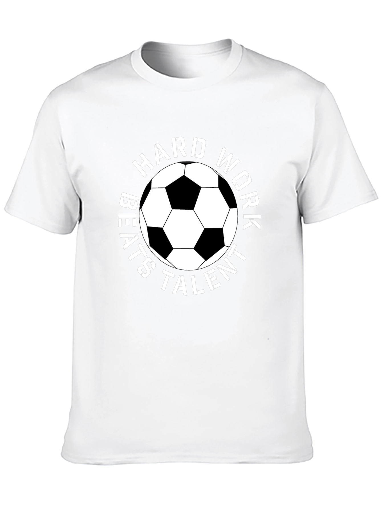 Hard Work Beats Talent Soccer T-Shirt