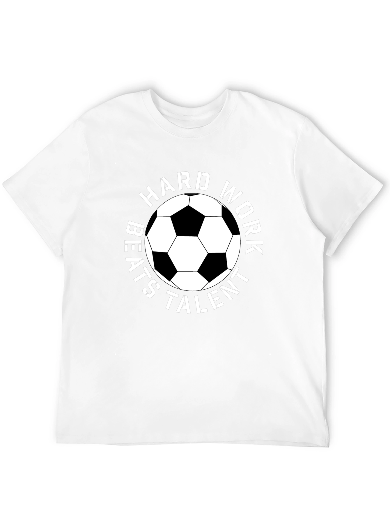 Hard Work Beats Talent Soccer T-Shirt