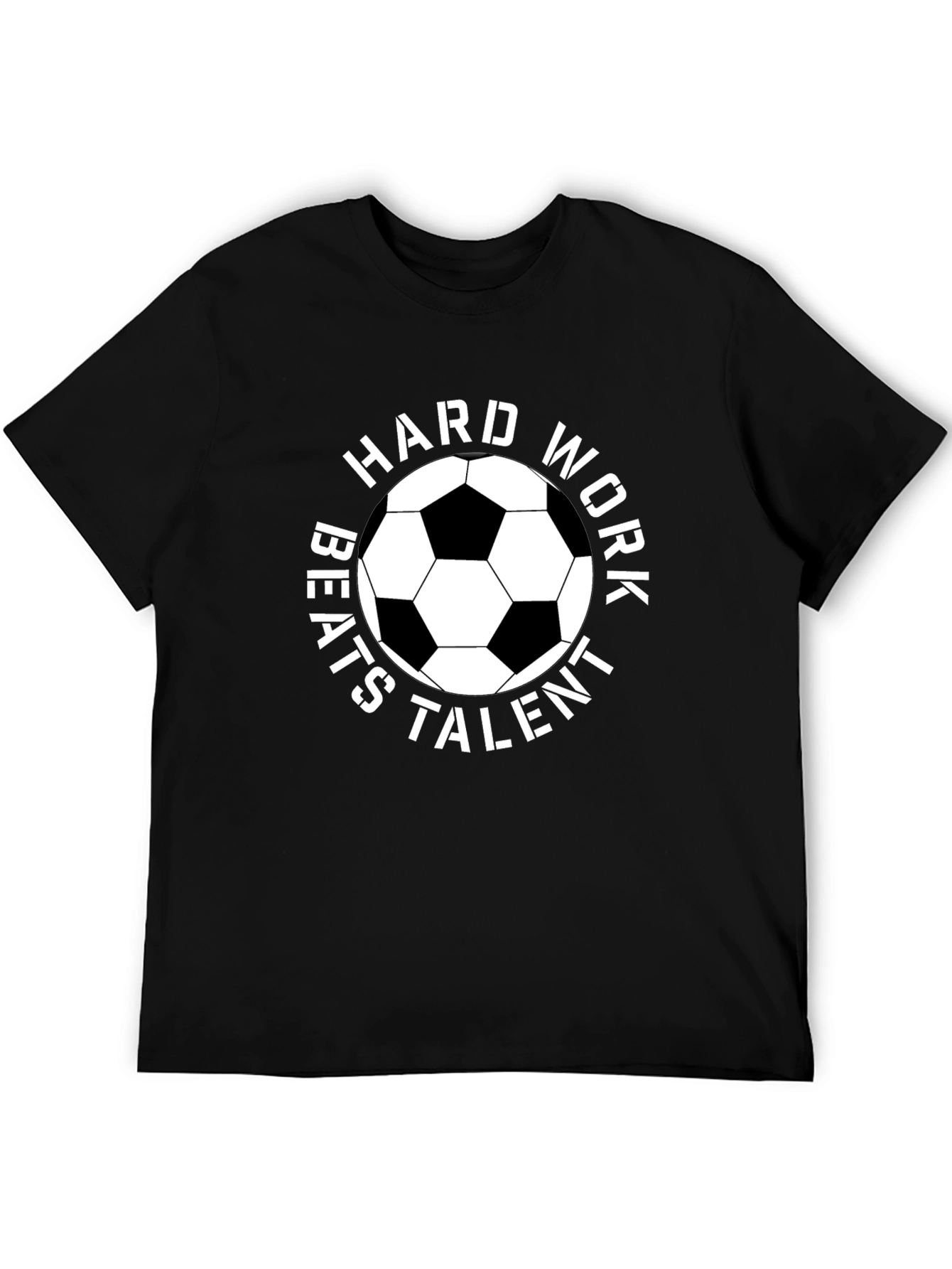 Hard Work Beats Talent Soccer T-Shirt