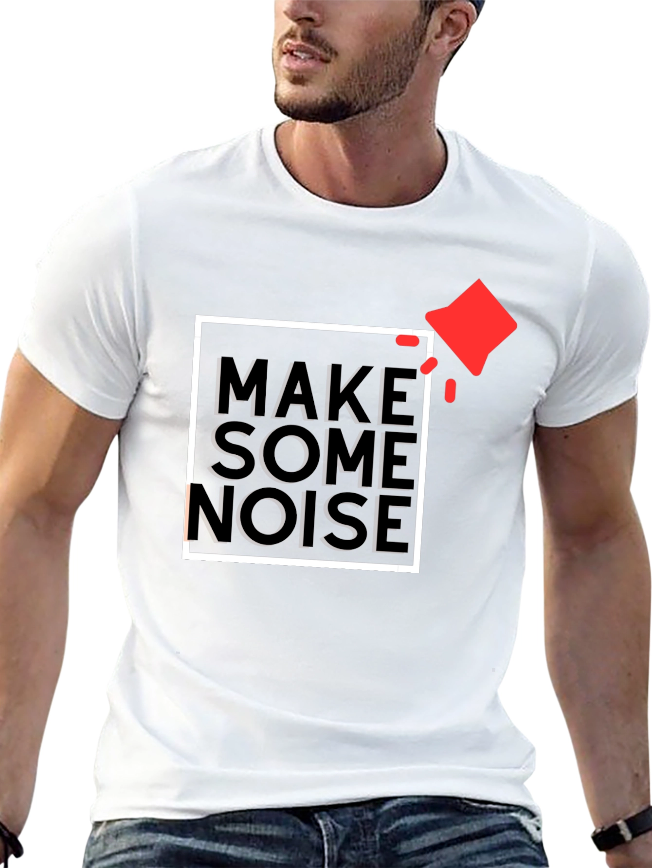 Make Some Noise Graphic Tee