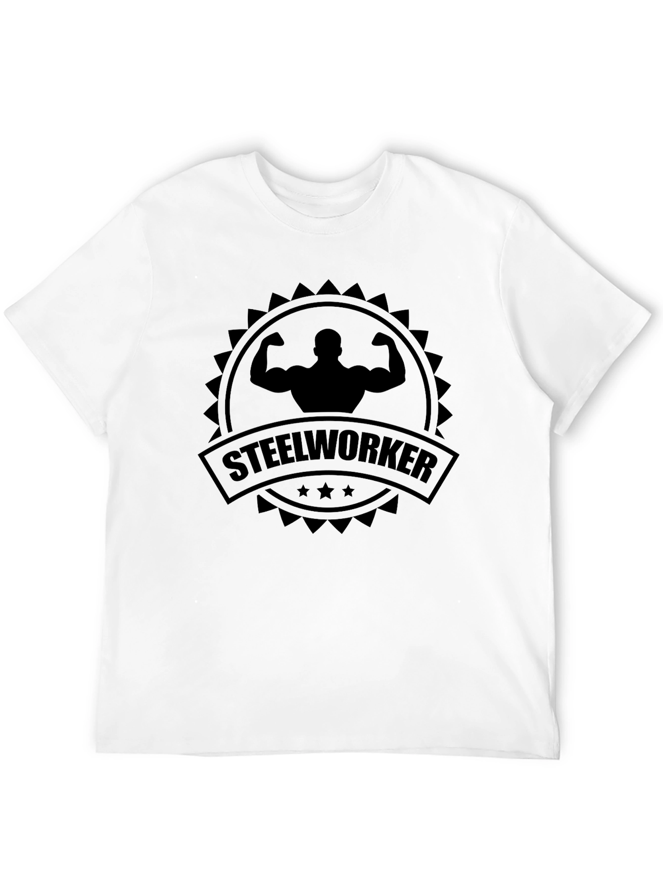 Steelworker Graphic Tee - Black