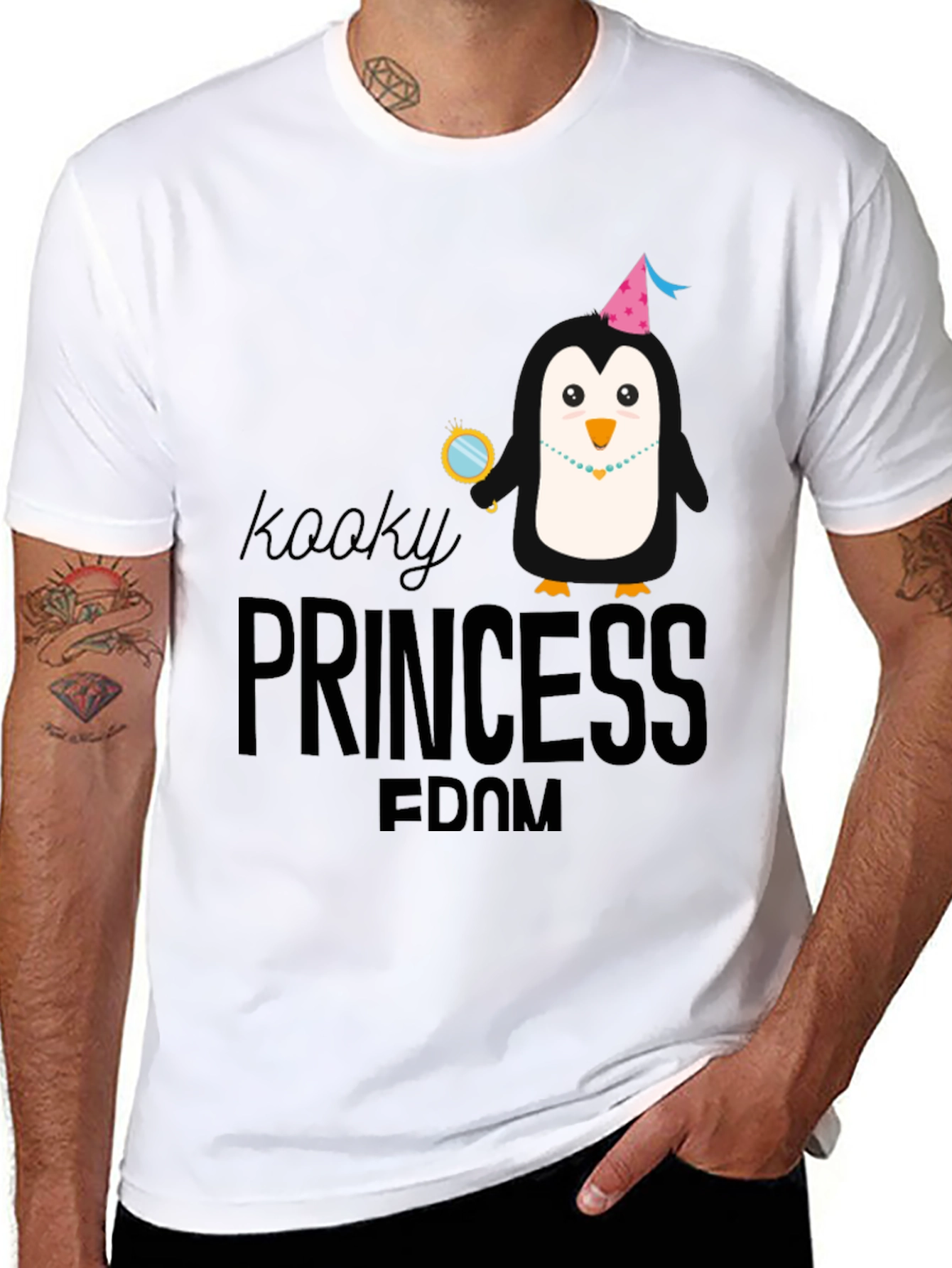Kooky Princess FDOM T-Shirt Penguin Party Tee