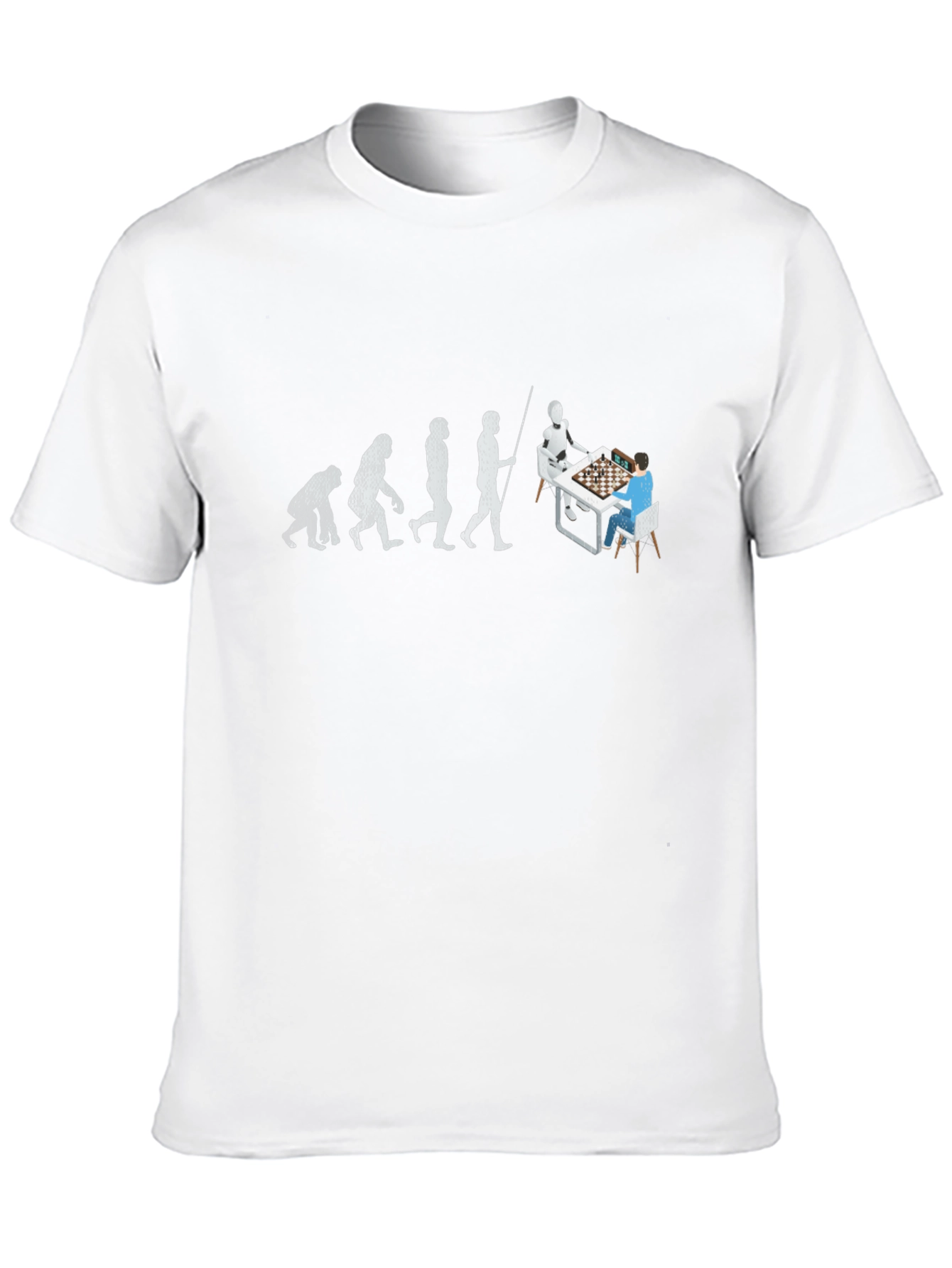 Chess Evolution Graphic T-Shirt