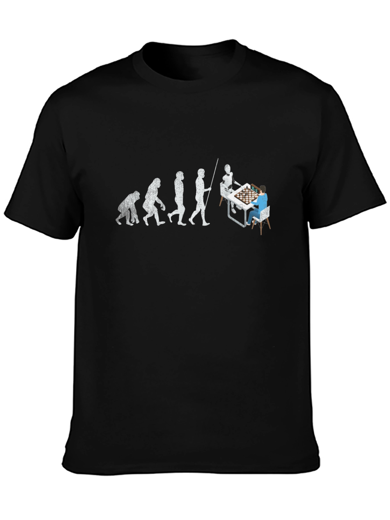 Chess Evolution Graphic T-Shirt