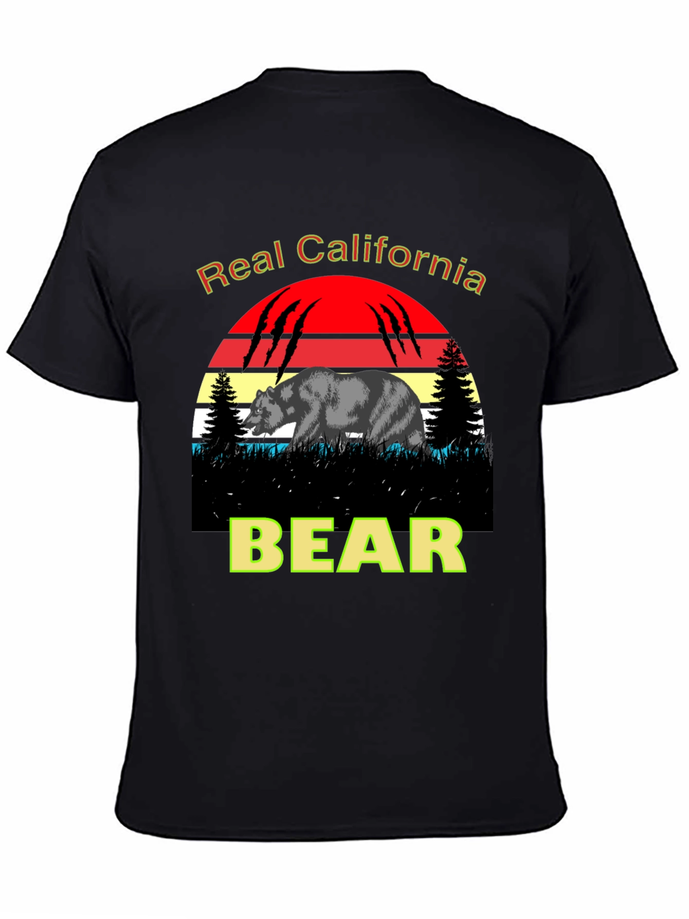 Real California Bear T-Shirt