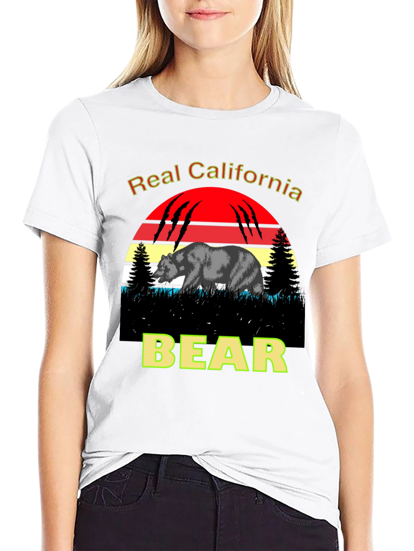 Real California Bear T-Shirt