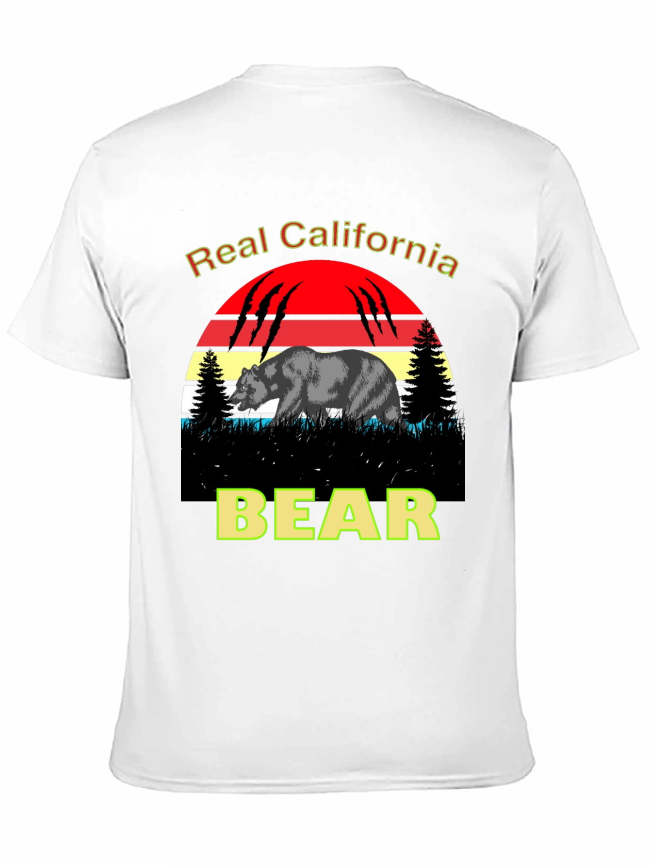 Real California Bear T-Shirt