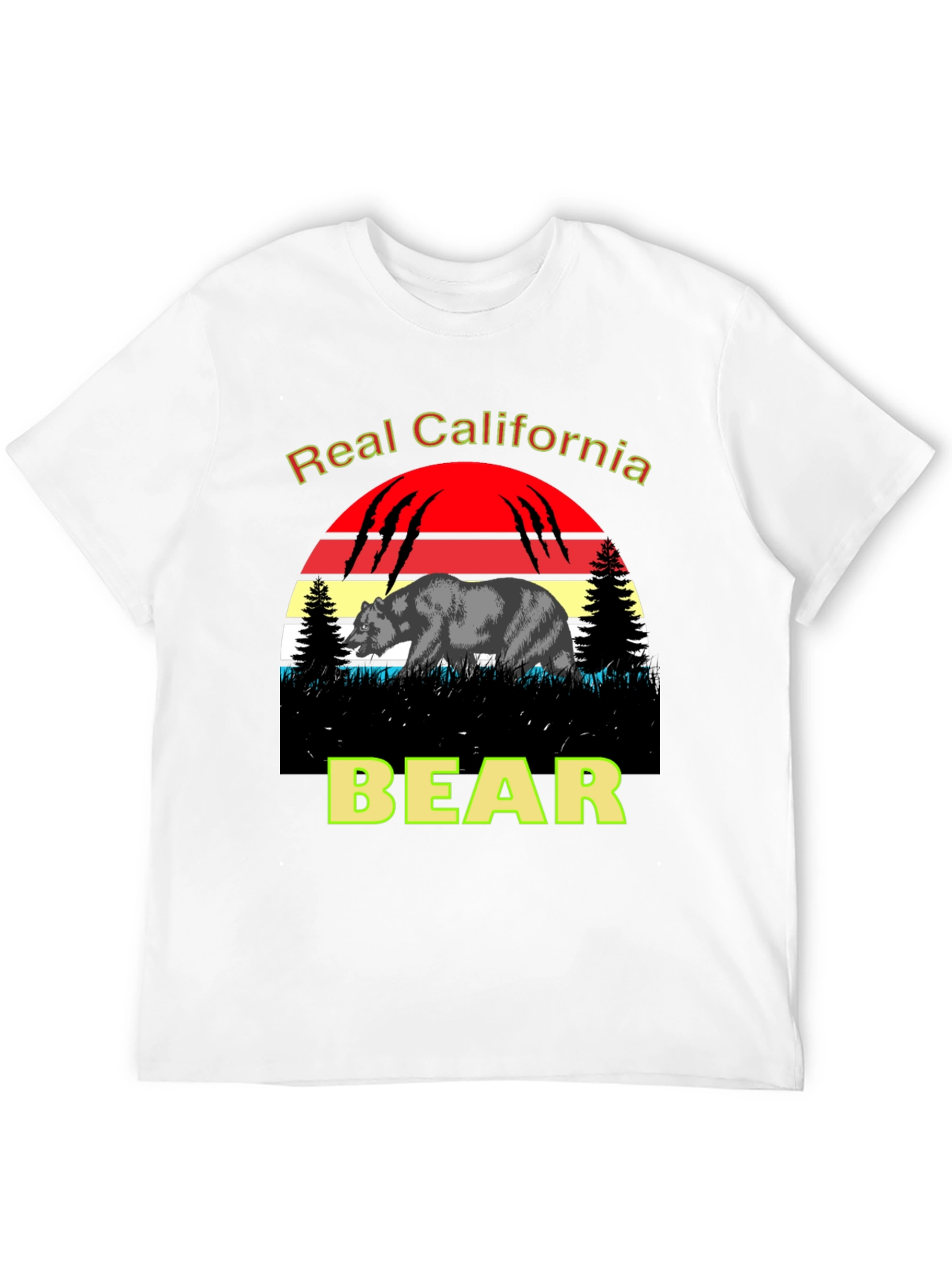 Real California Bear T-Shirt