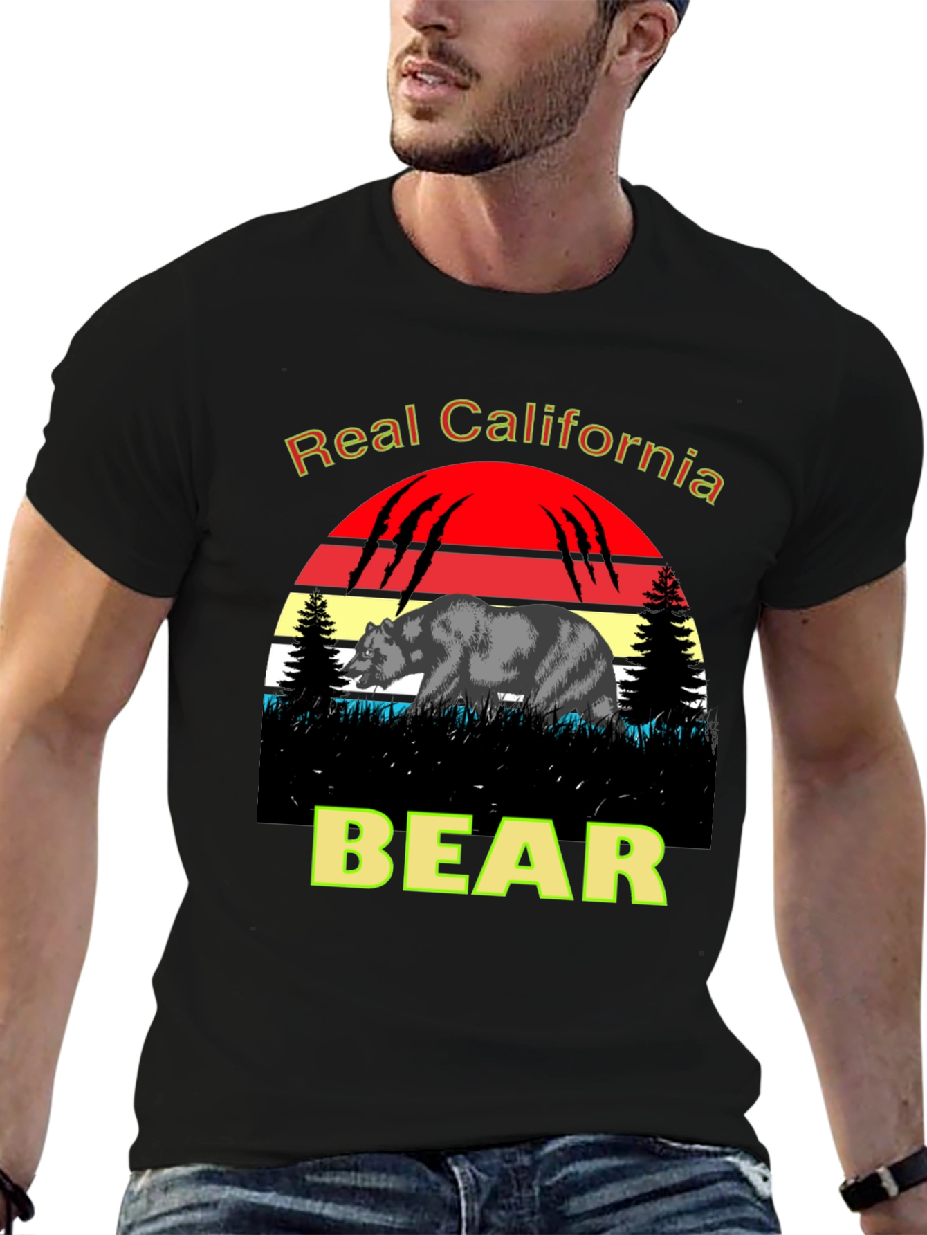 Real California Bear T-Shirt