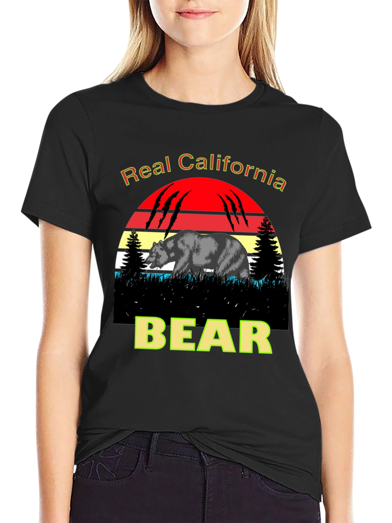 Real California Bear T-Shirt