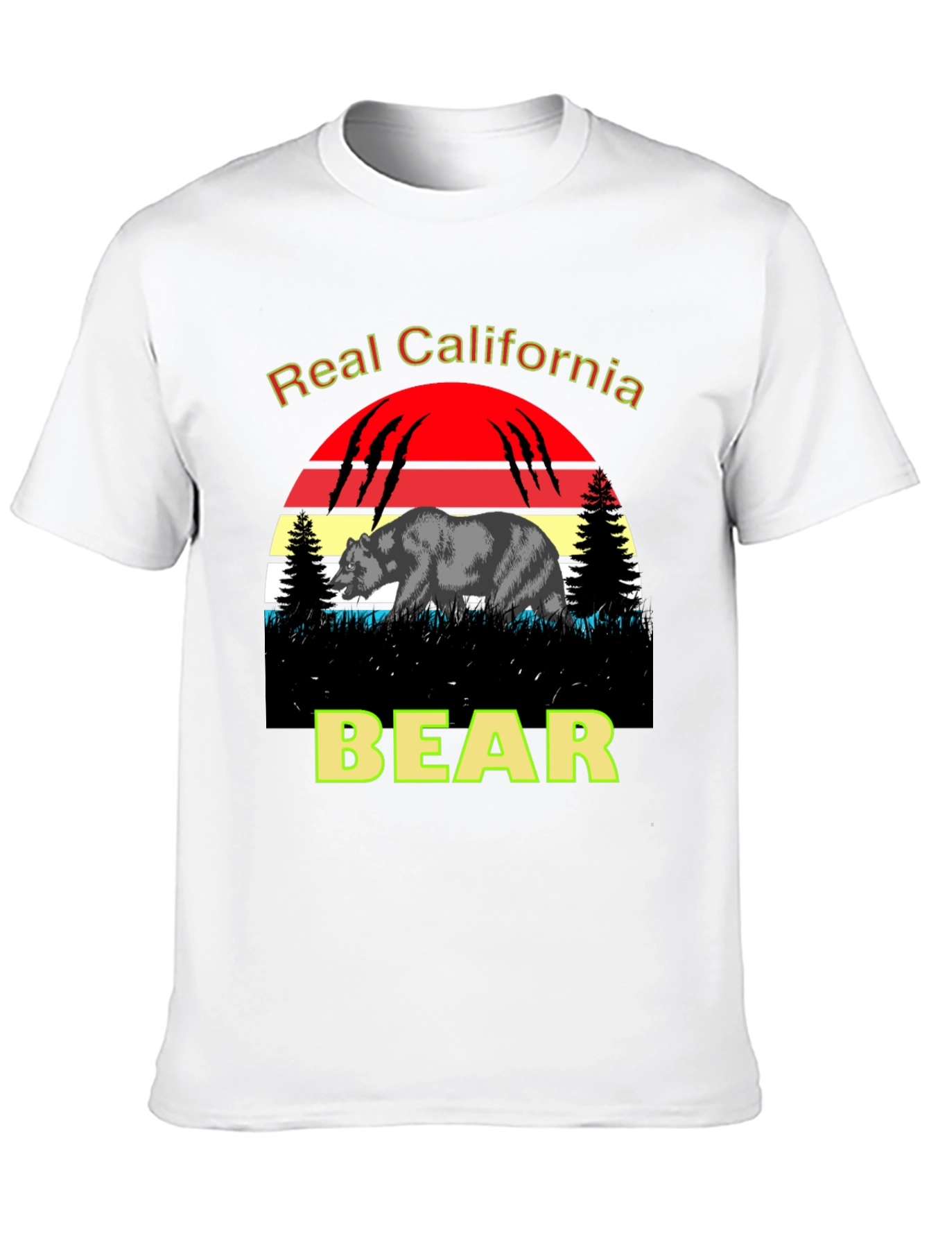 Real California Bear T-Shirt