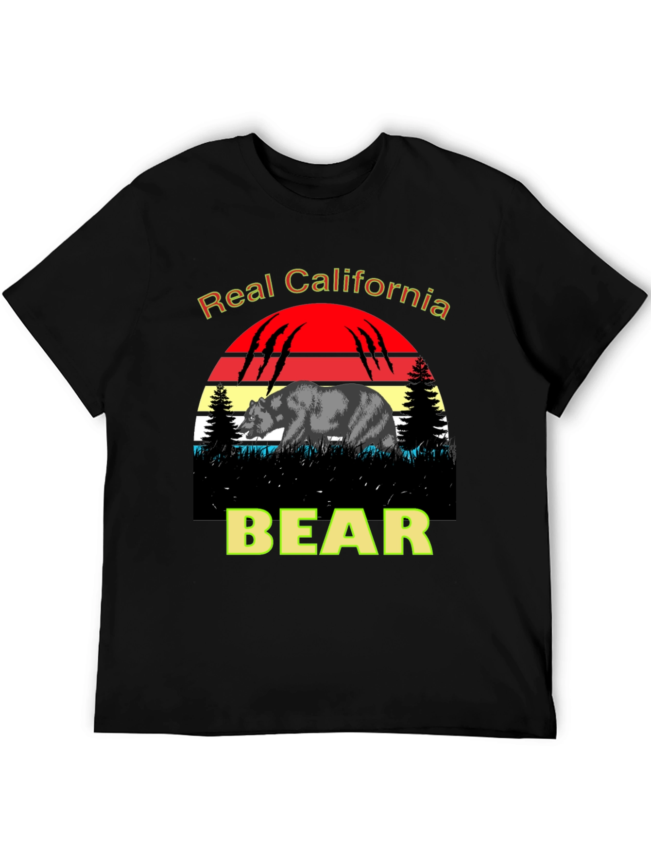 Real California Bear T-Shirt