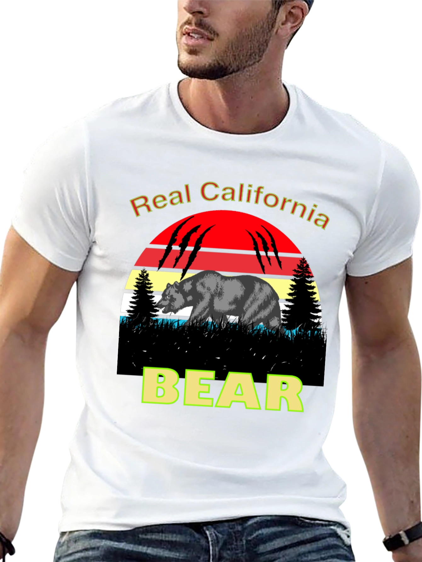 Real California Bear T-Shirt