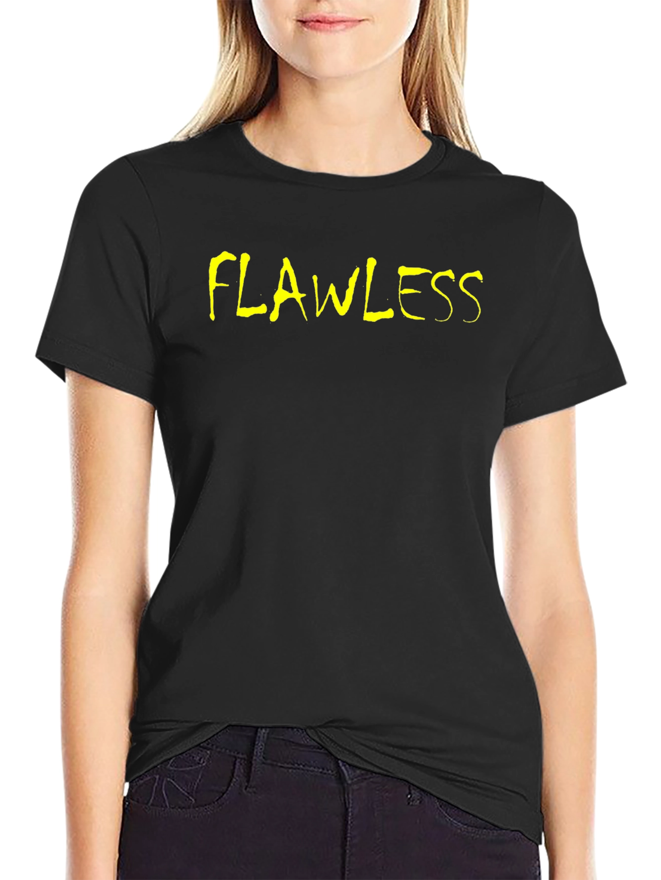 Flawless Graphic Tee - Mens Black T-Shirt