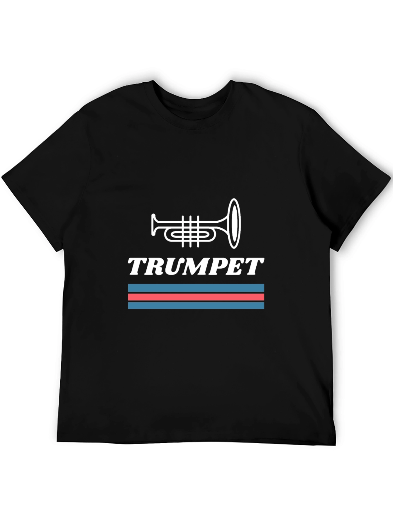 Trumpet Graphic Tee - Music Lover T-Shirt
