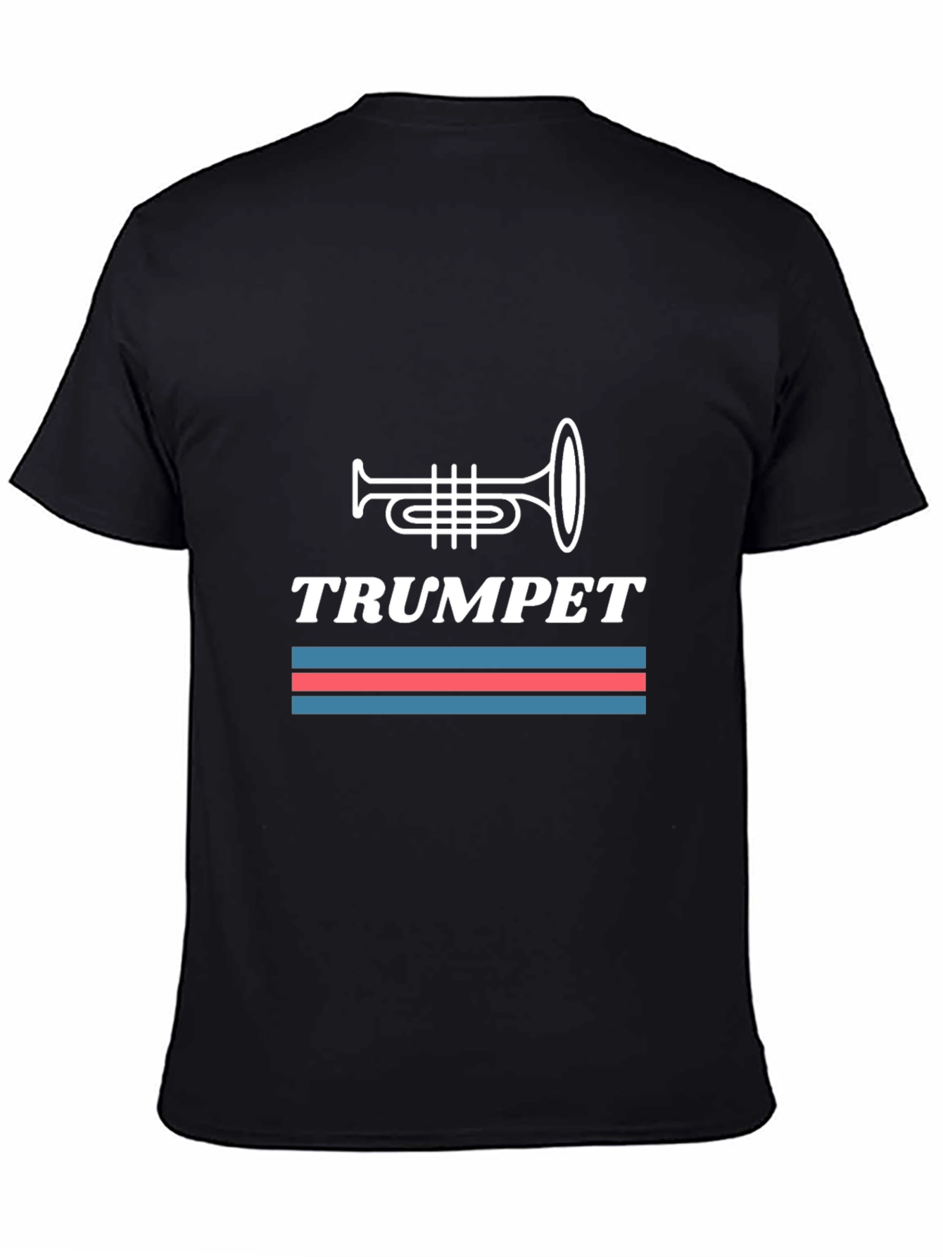 Trumpet Graphic Tee - Music Lover T-Shirt