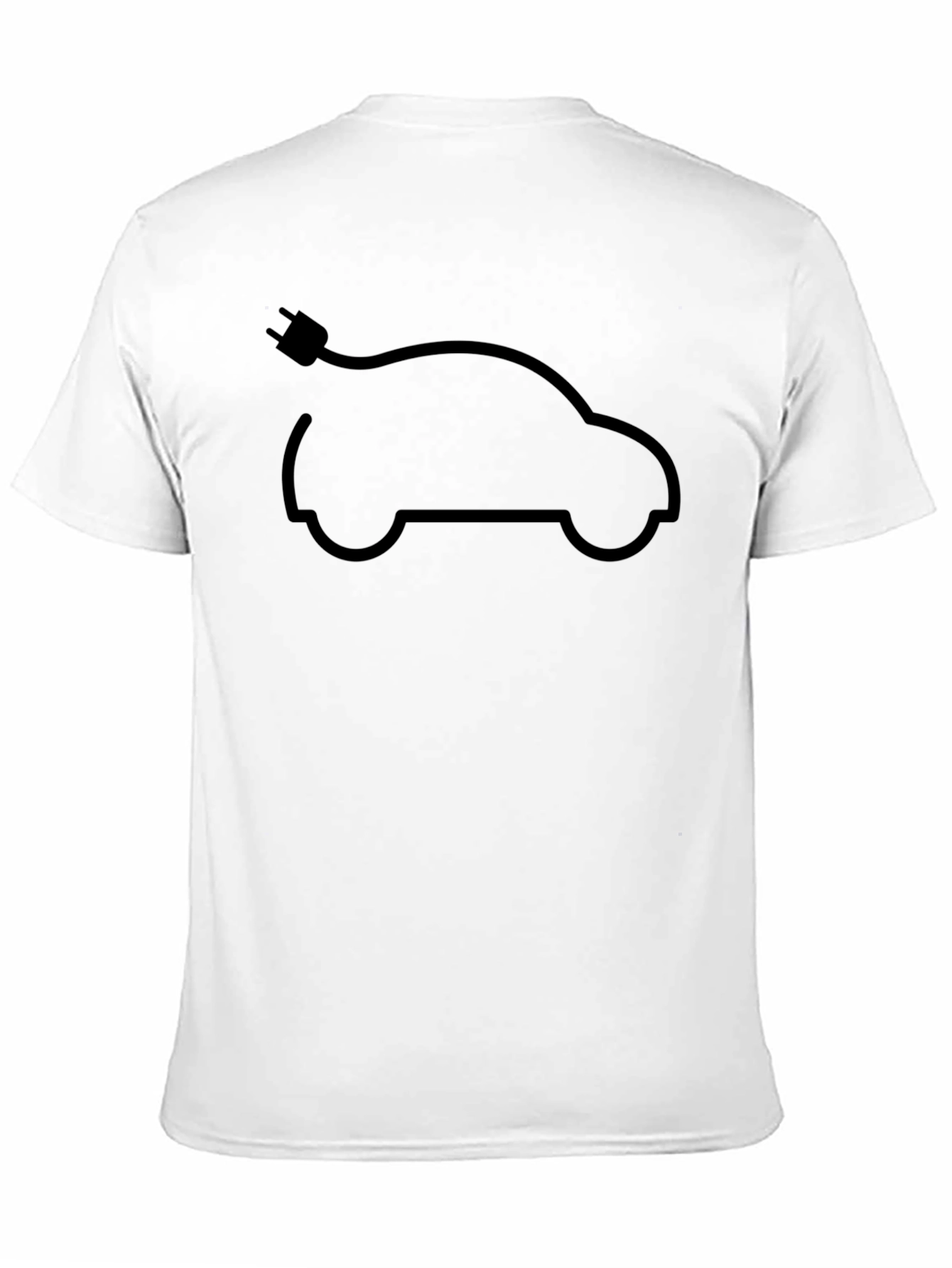 Electric Car T-Shirt - Eco-Friendly Design