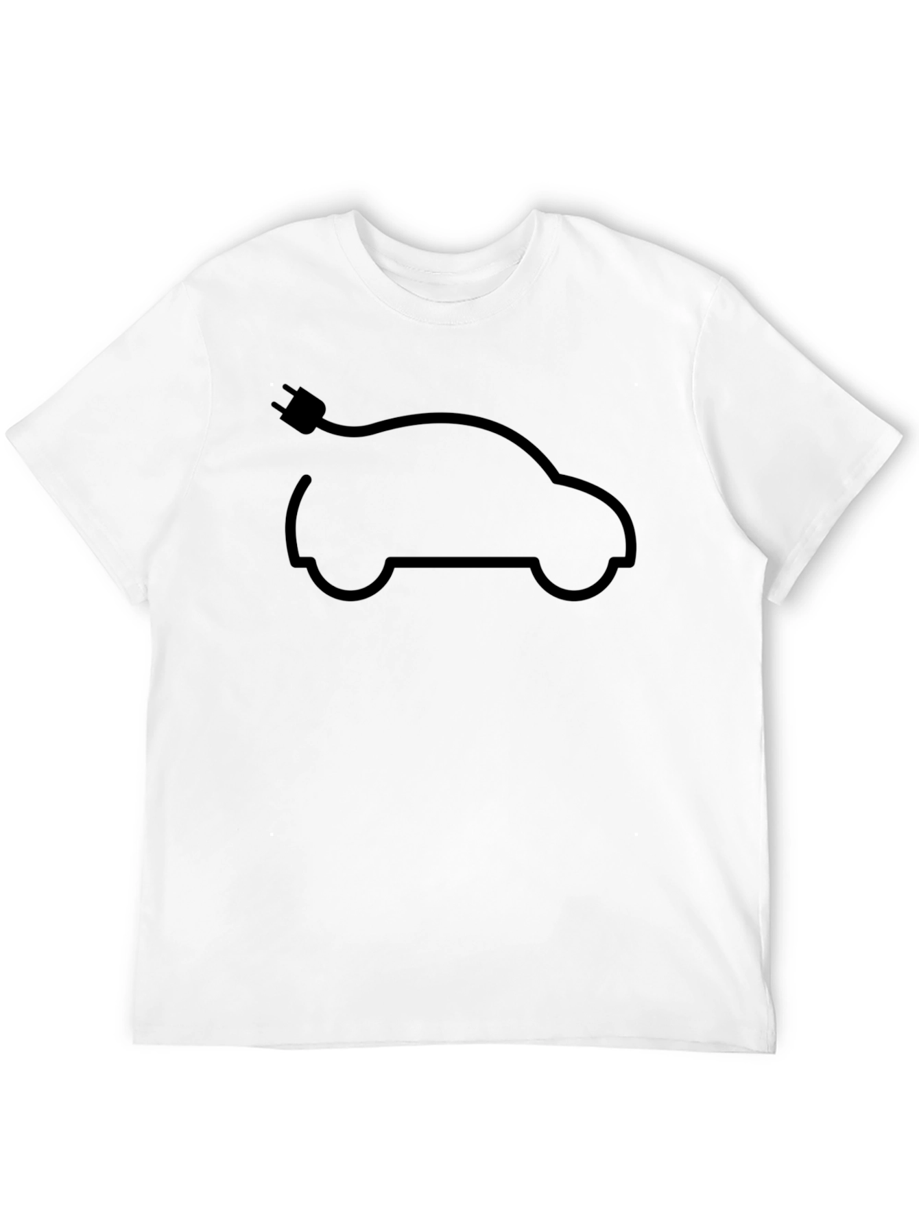 Electric Car T-Shirt - Eco-Friendly Design