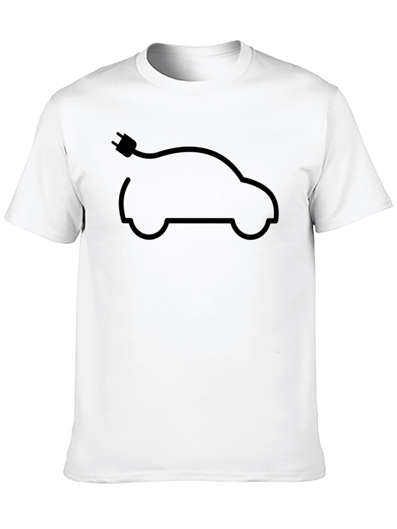 Electric Car T-Shirt - Eco-Friendly Design