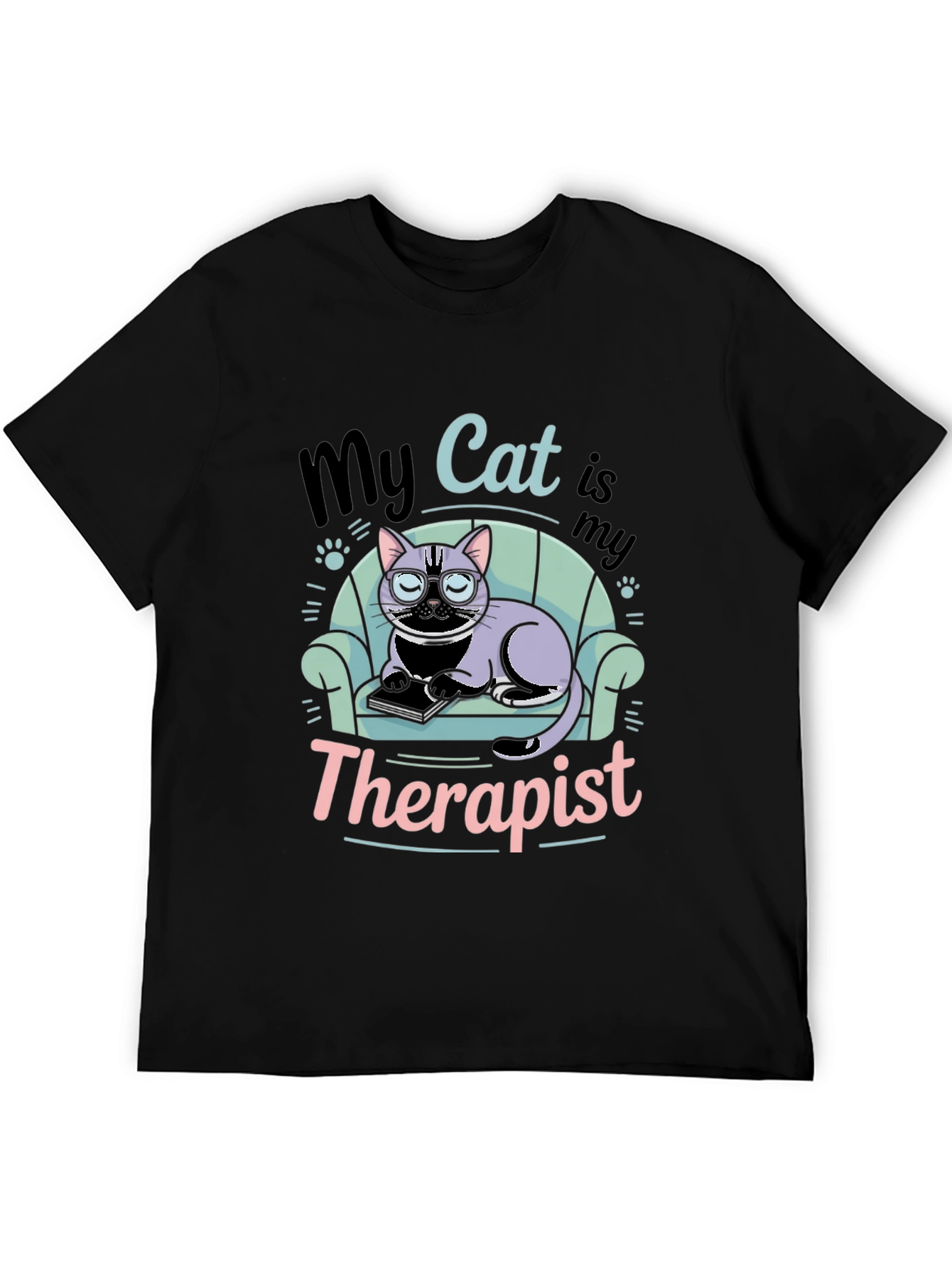 My Cat is My Therapist T-Shirt