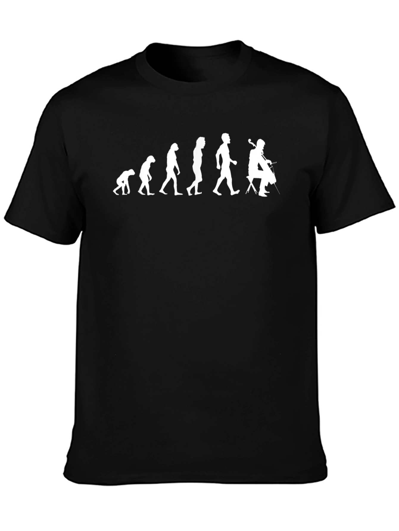 Cello Evolution T-Shirt - Musician Gift