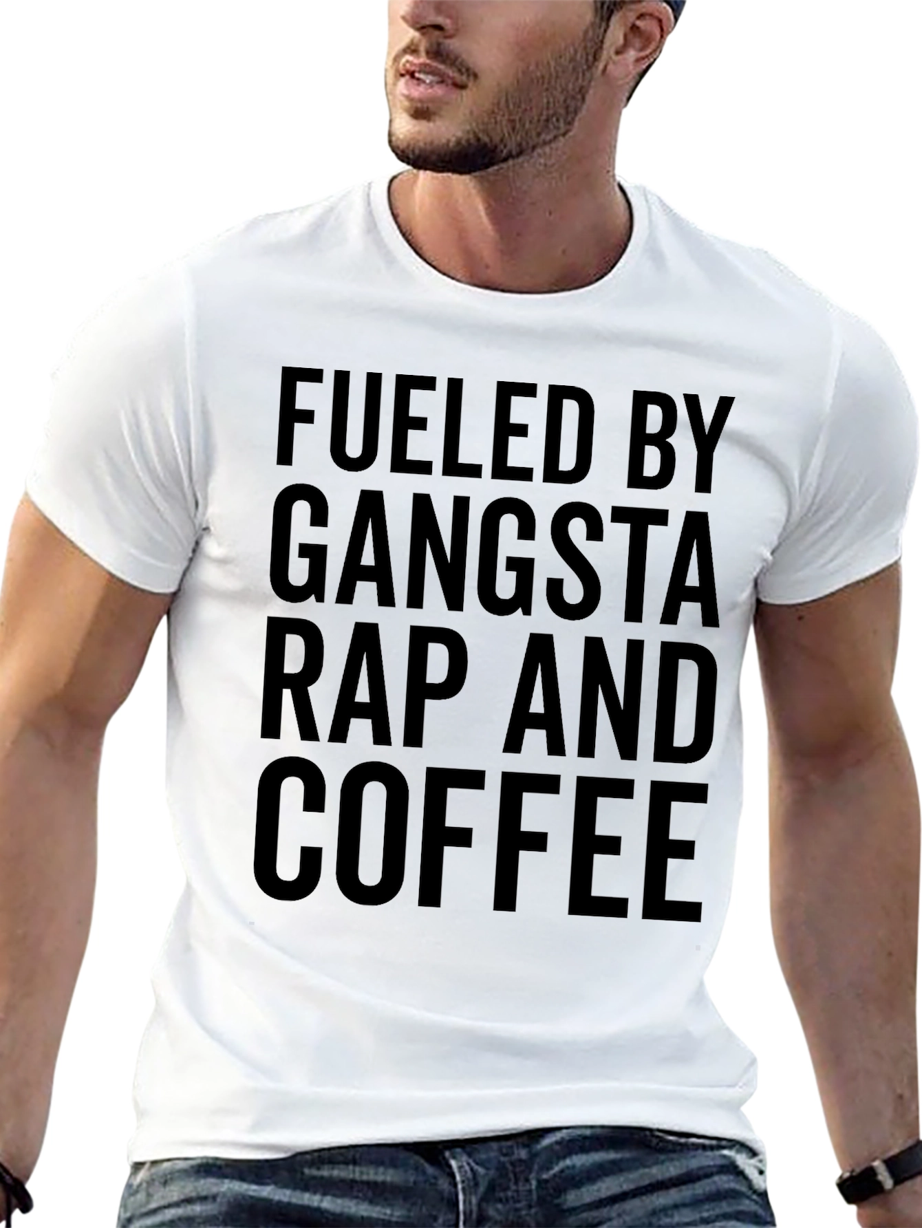 Fueled by Gangsta Rap and Coffee T-Shirt