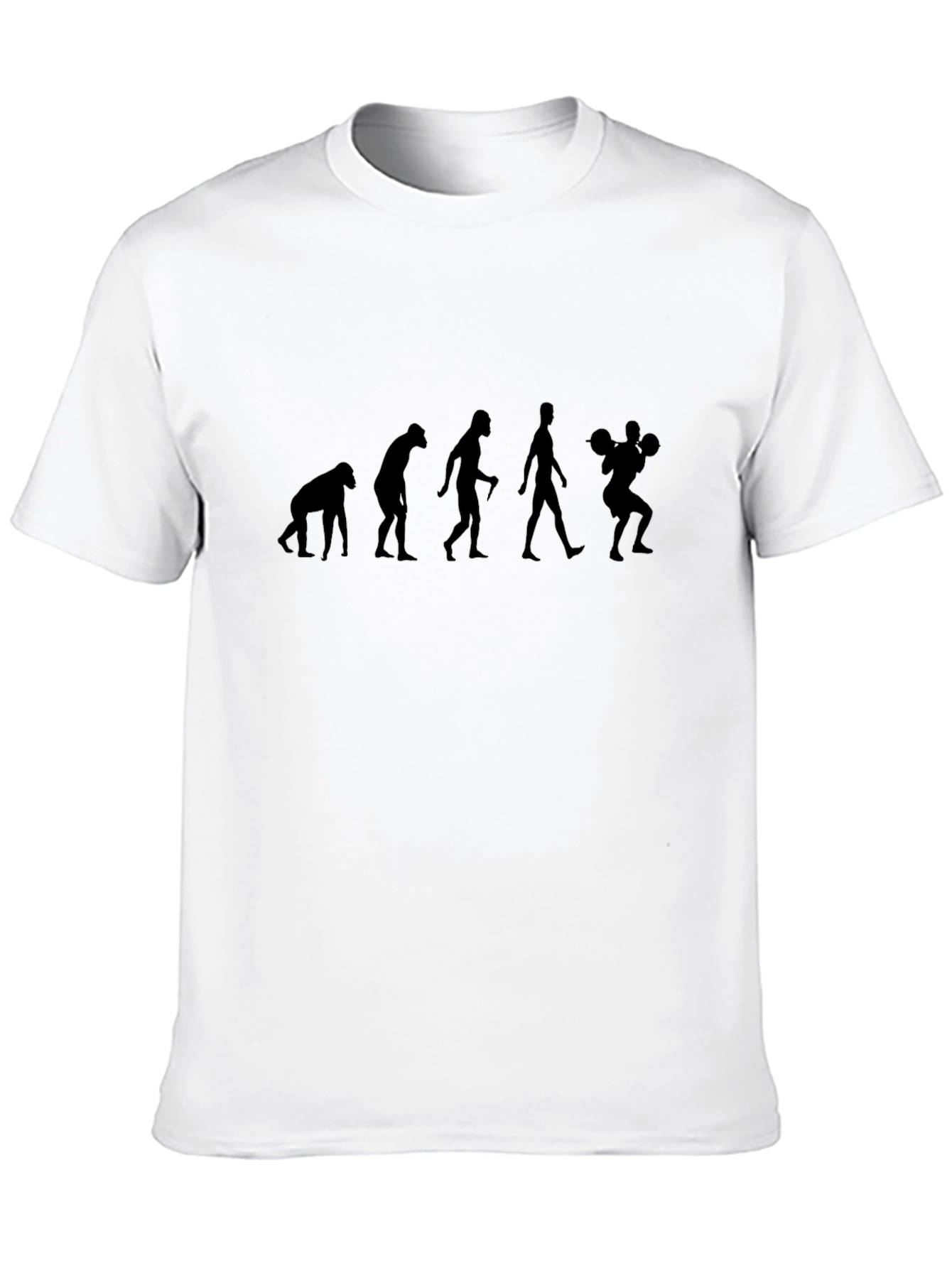 Evolution of Fitness Black T-Shirt
