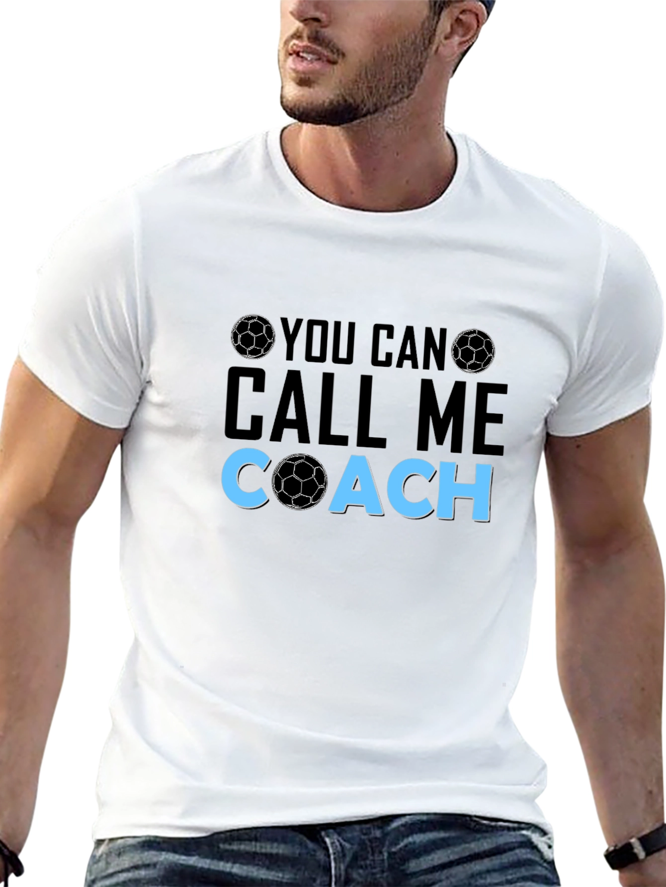 Soccer Coach Graphic T-Shirt
