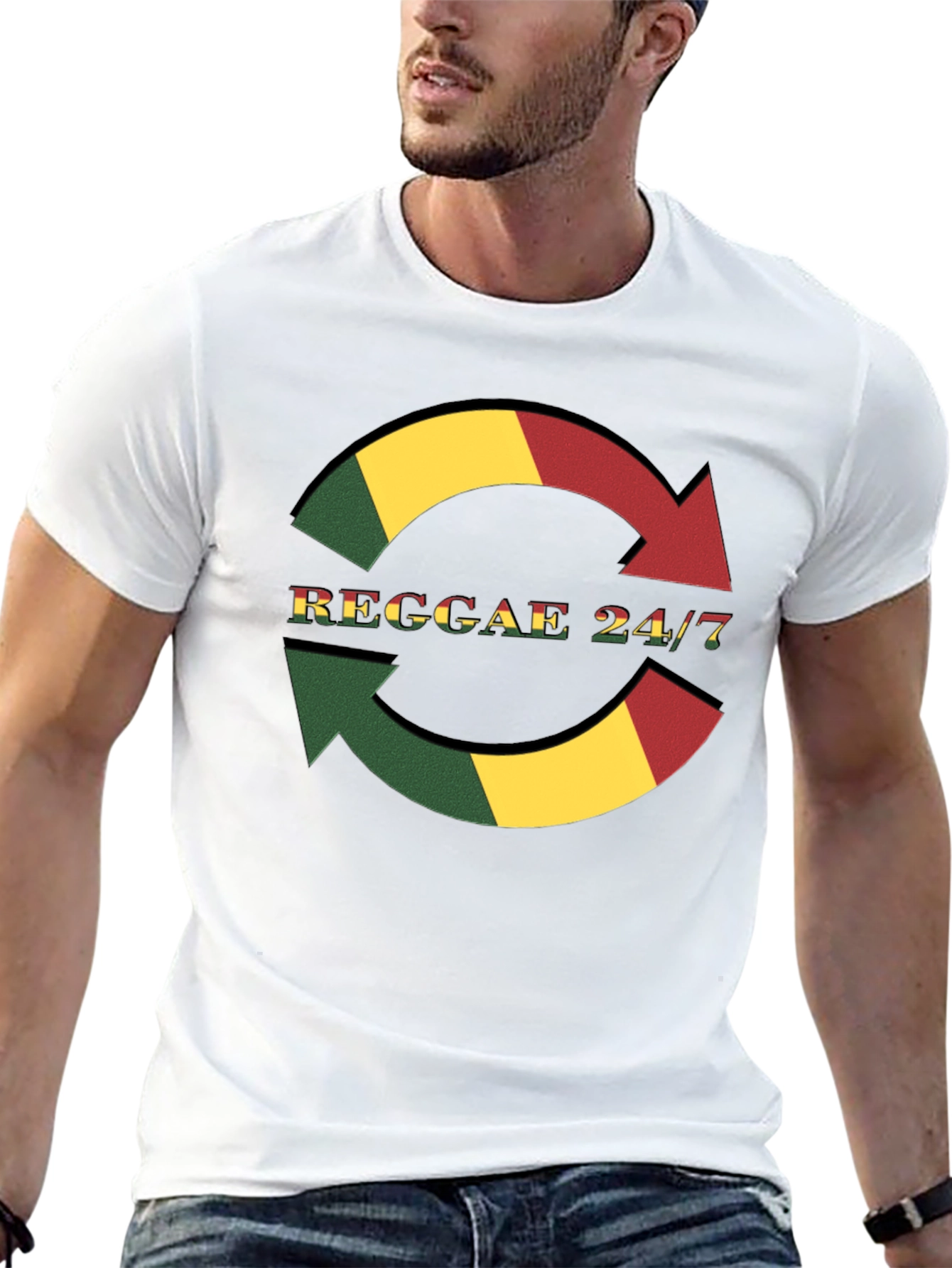 Reggae 24/7 Graphic T-Shirt
