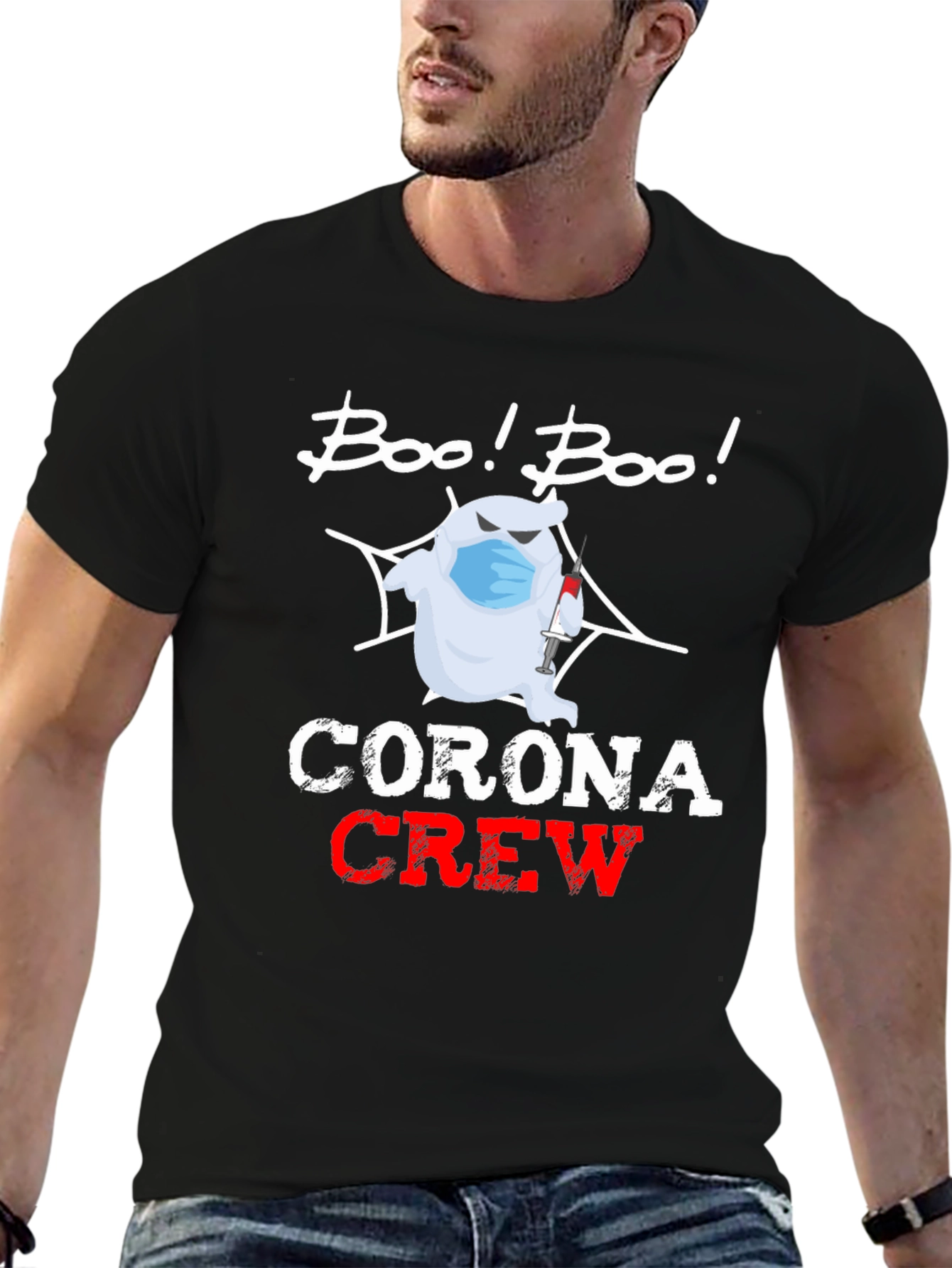 Boo Corona Crew T-Shirt