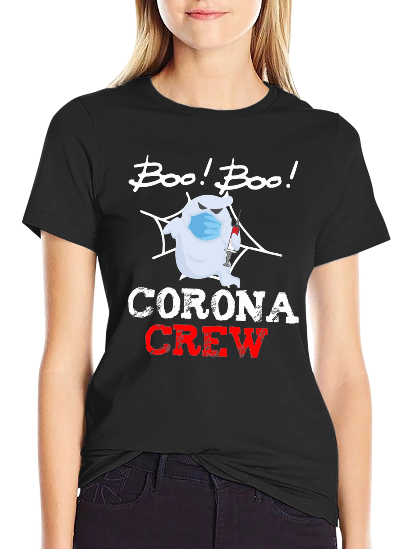 Boo Corona Crew T-Shirt
