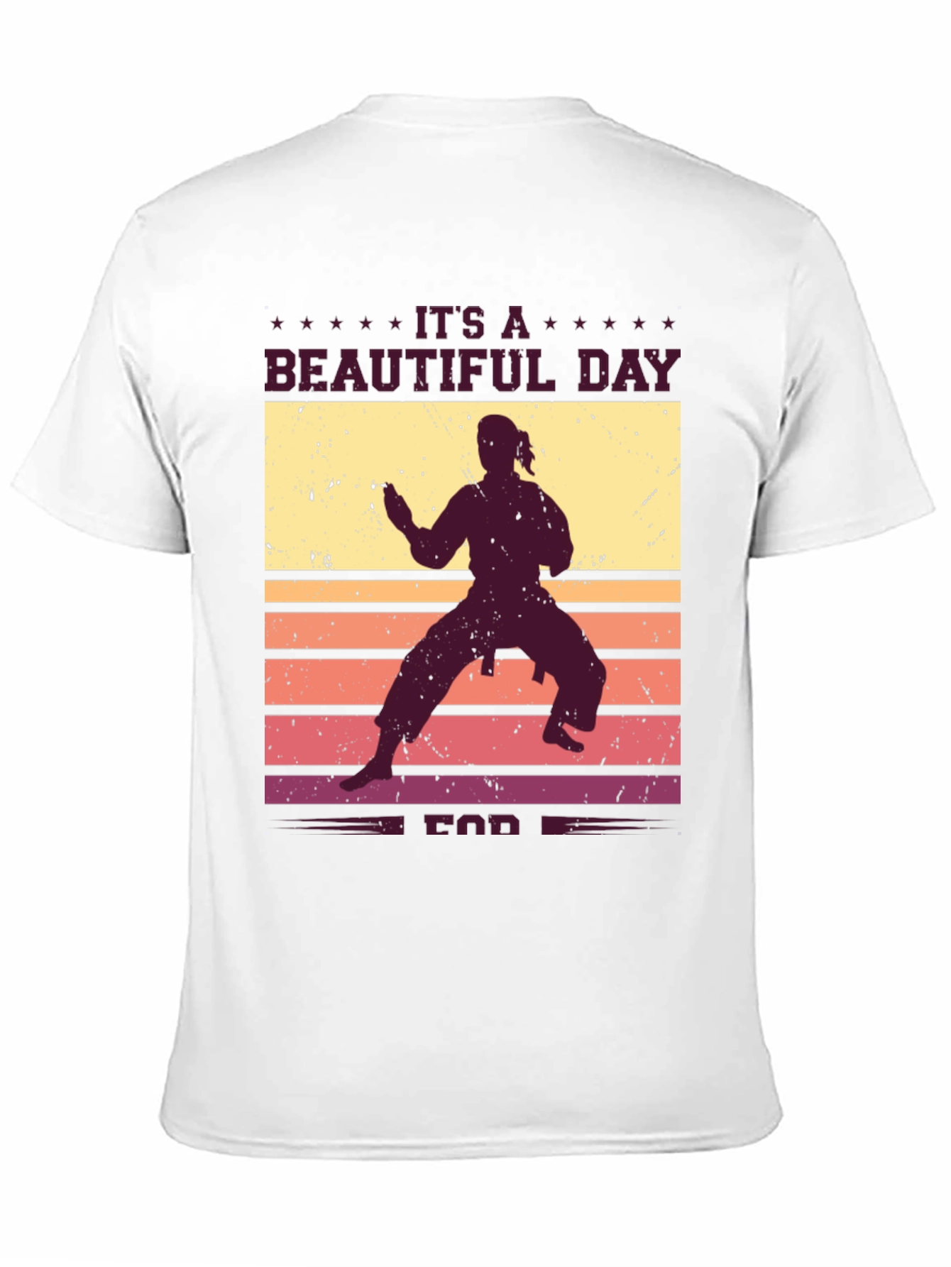 Its A Beautiful Day for Karate Graphic Tee