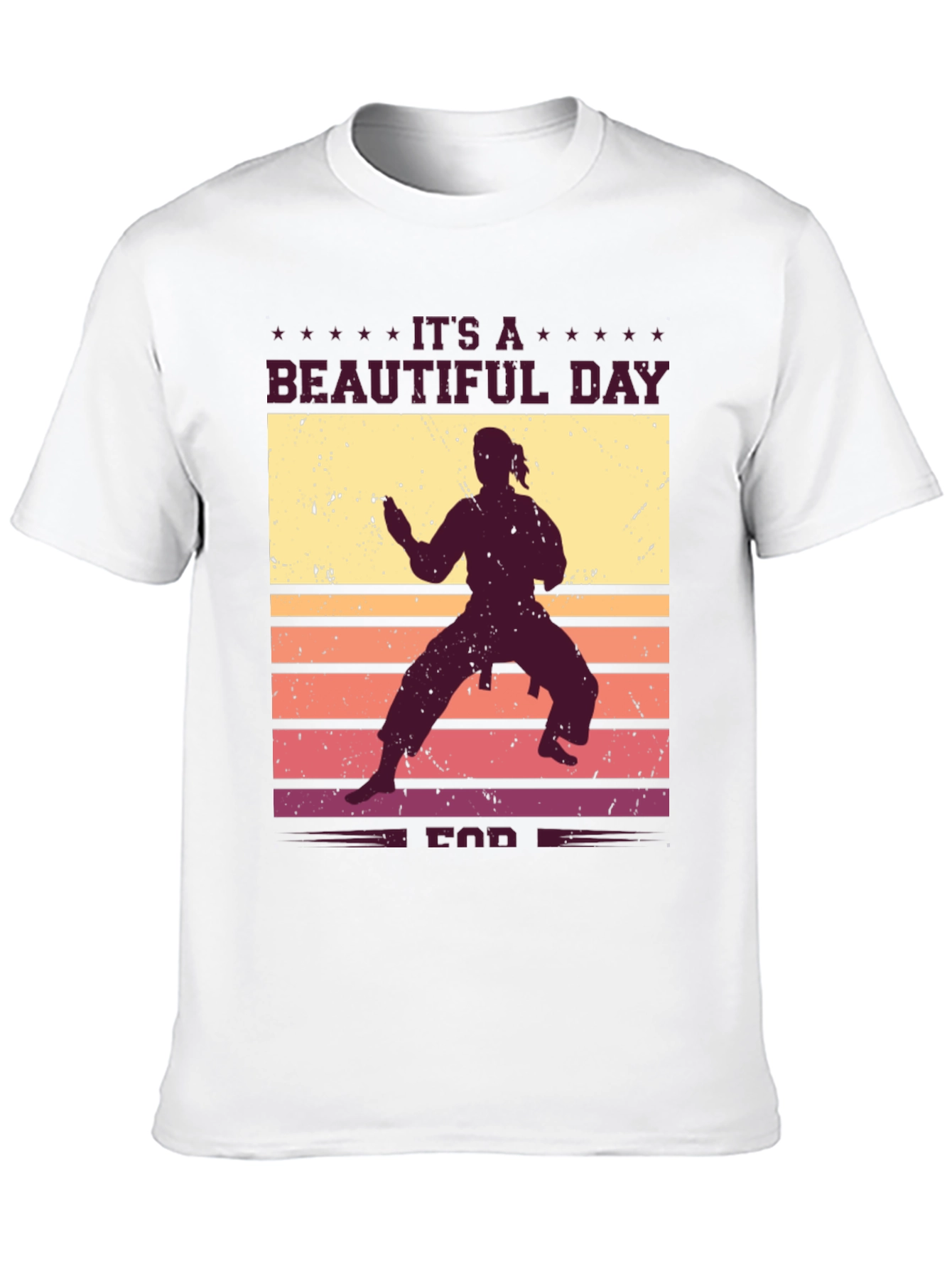 Its A Beautiful Day for Karate Graphic Tee